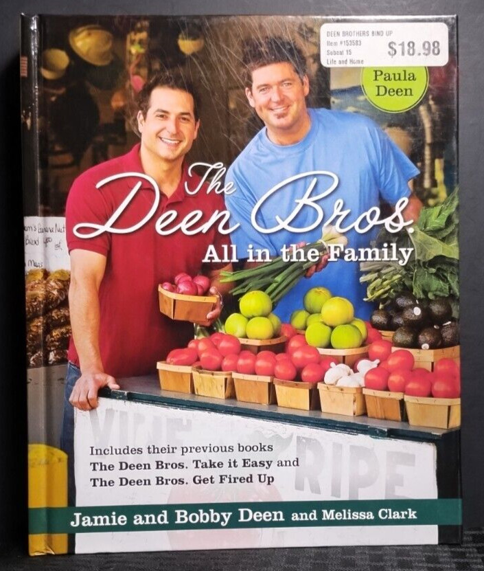 The Deen Brothers All in the Family HB Jamie Deen Melissa Clark VG