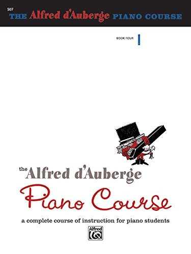 ALFRED D’AUBERGE PIANO COURSE, LESSON BOOK 4 **BRAND NEW**