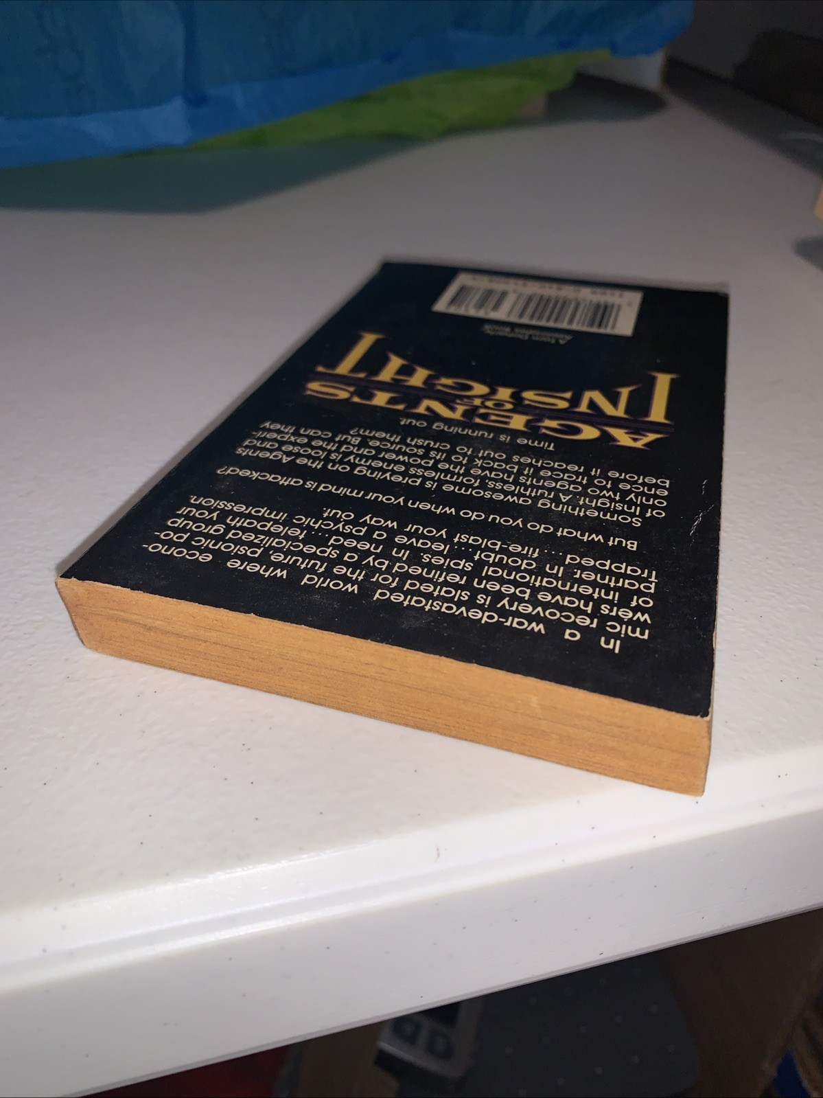 1986 Agents of Insight Steven Klaper PB Tor