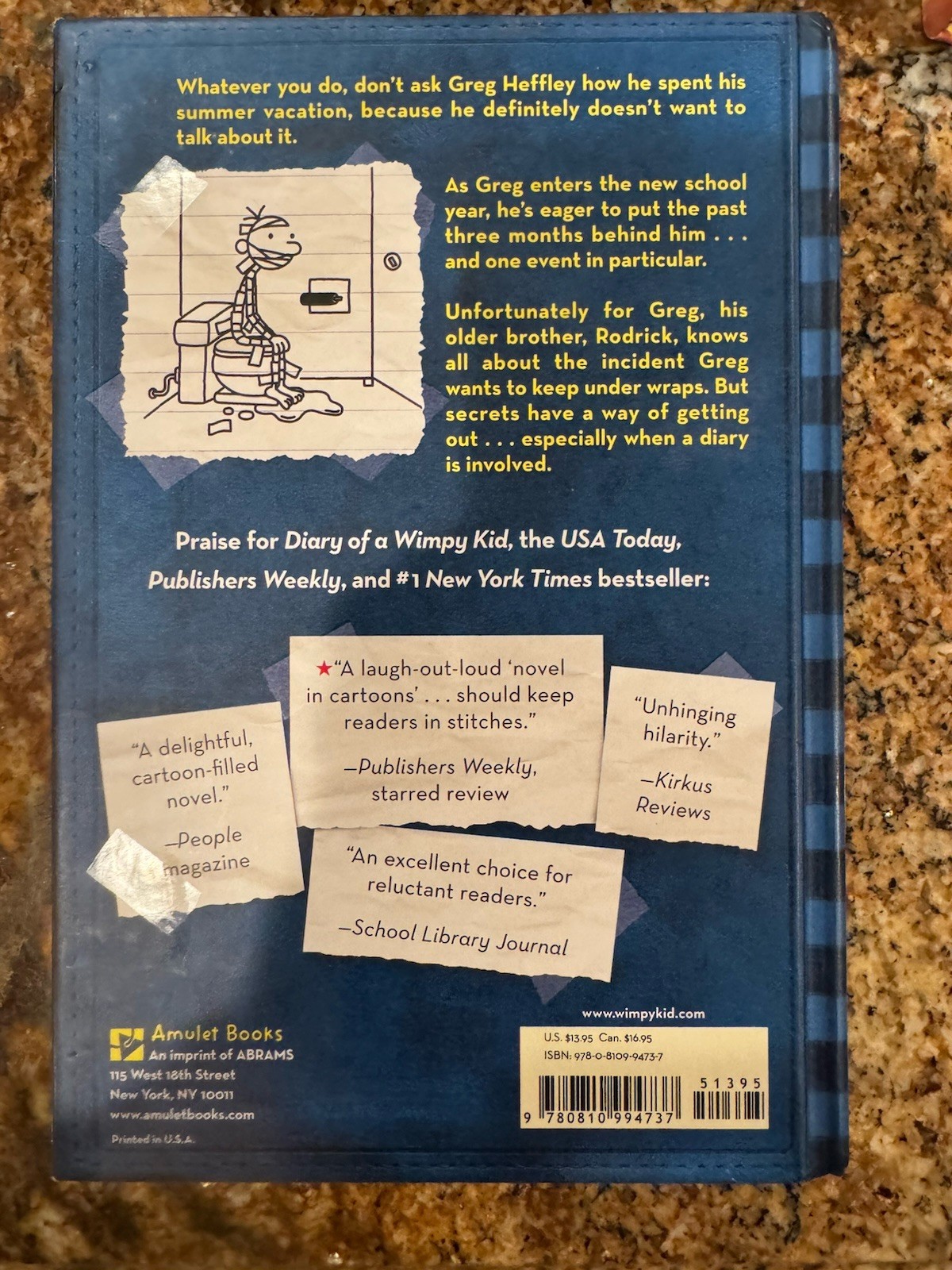 Diary of a Wimpy Kid by Jeff Kinney (2011, Book, Other / Quantity pack)