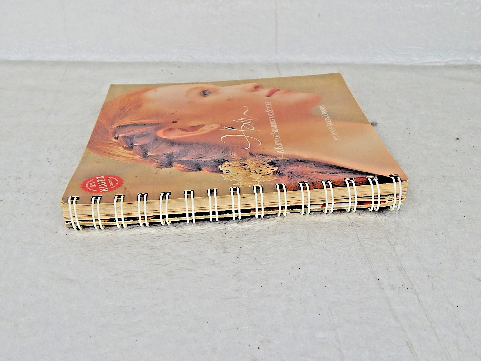 Hair-A Book of Braiding and Styles by Anne Akers Johnson Klutz Vtg