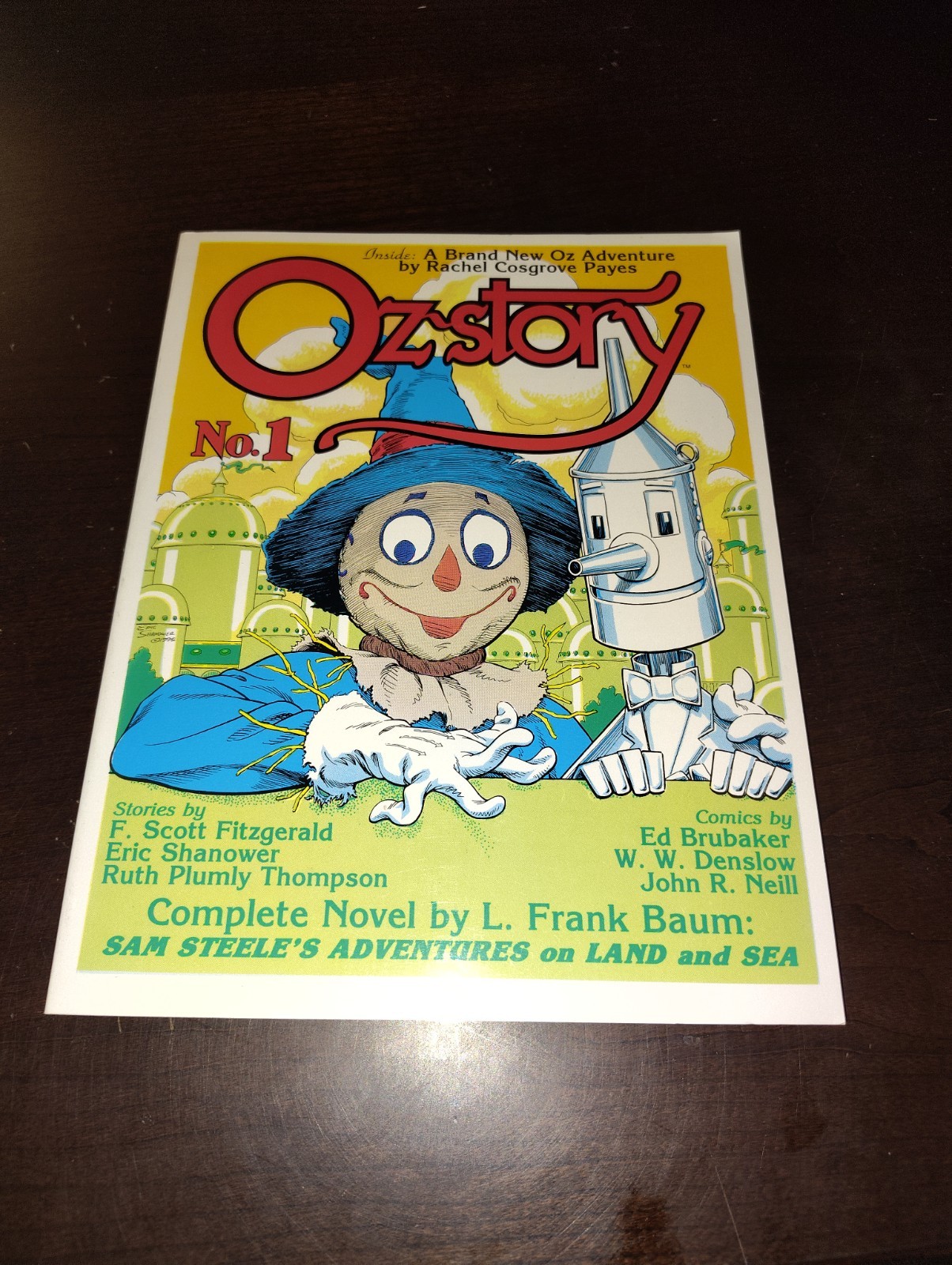 Oz-Story No. 1 by L. Frank. Baum, Eric Shanower SIGNED 1995 Paperback VG