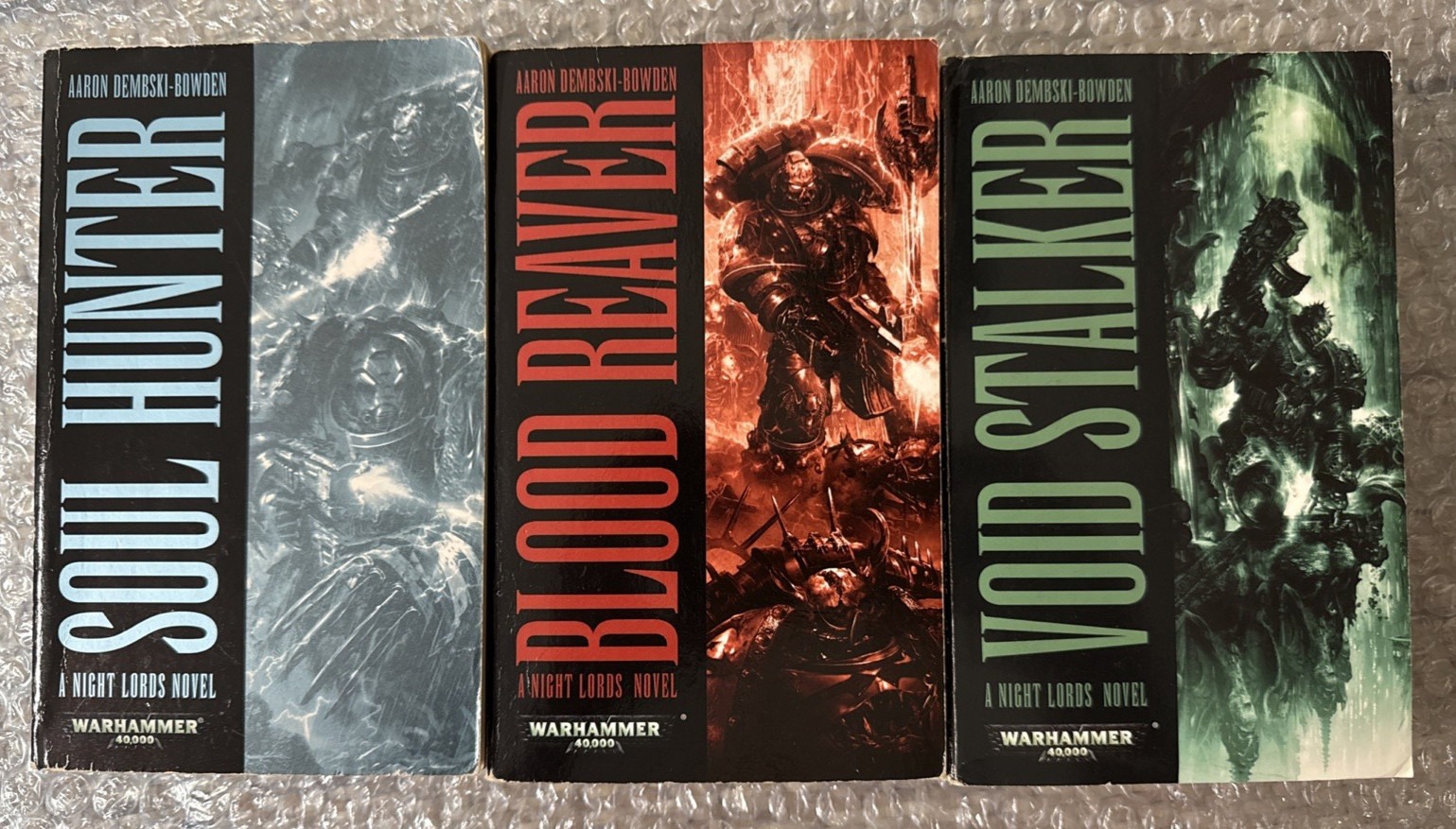 Warhammer Night Lords Trilogy 3 Book