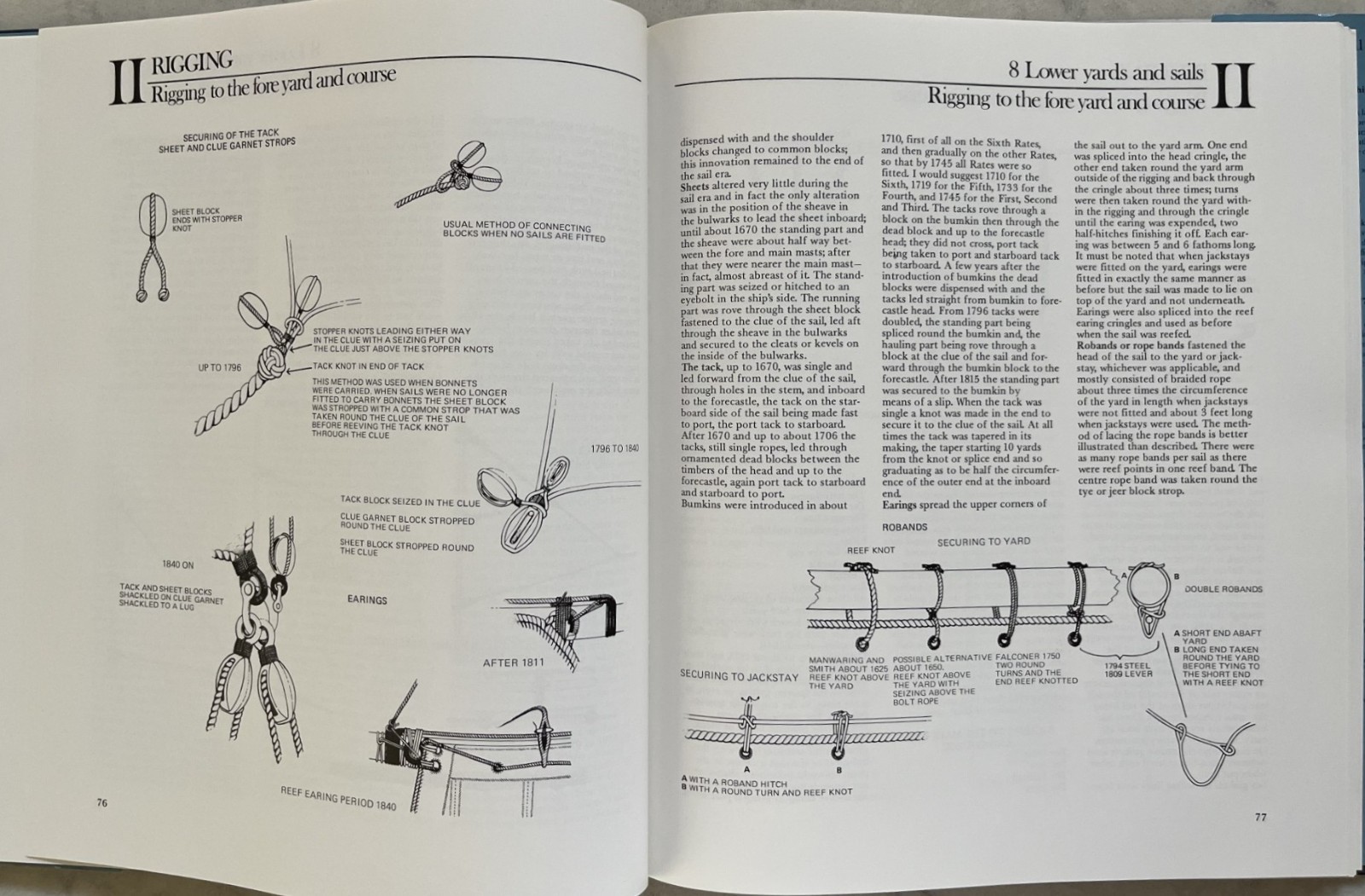 The Masting and Rigging of English Ships of War 1625-1860 – James Lees