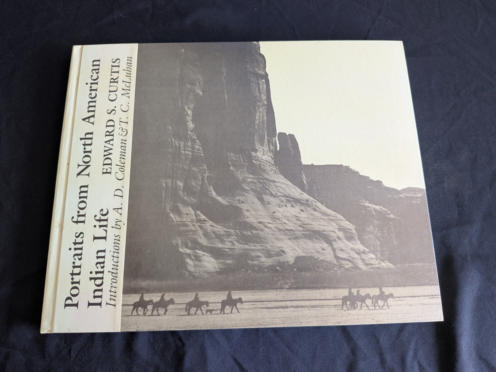 Portraits from North American Indian Life By Edward Curtis (Vintage, 1972, HB)
