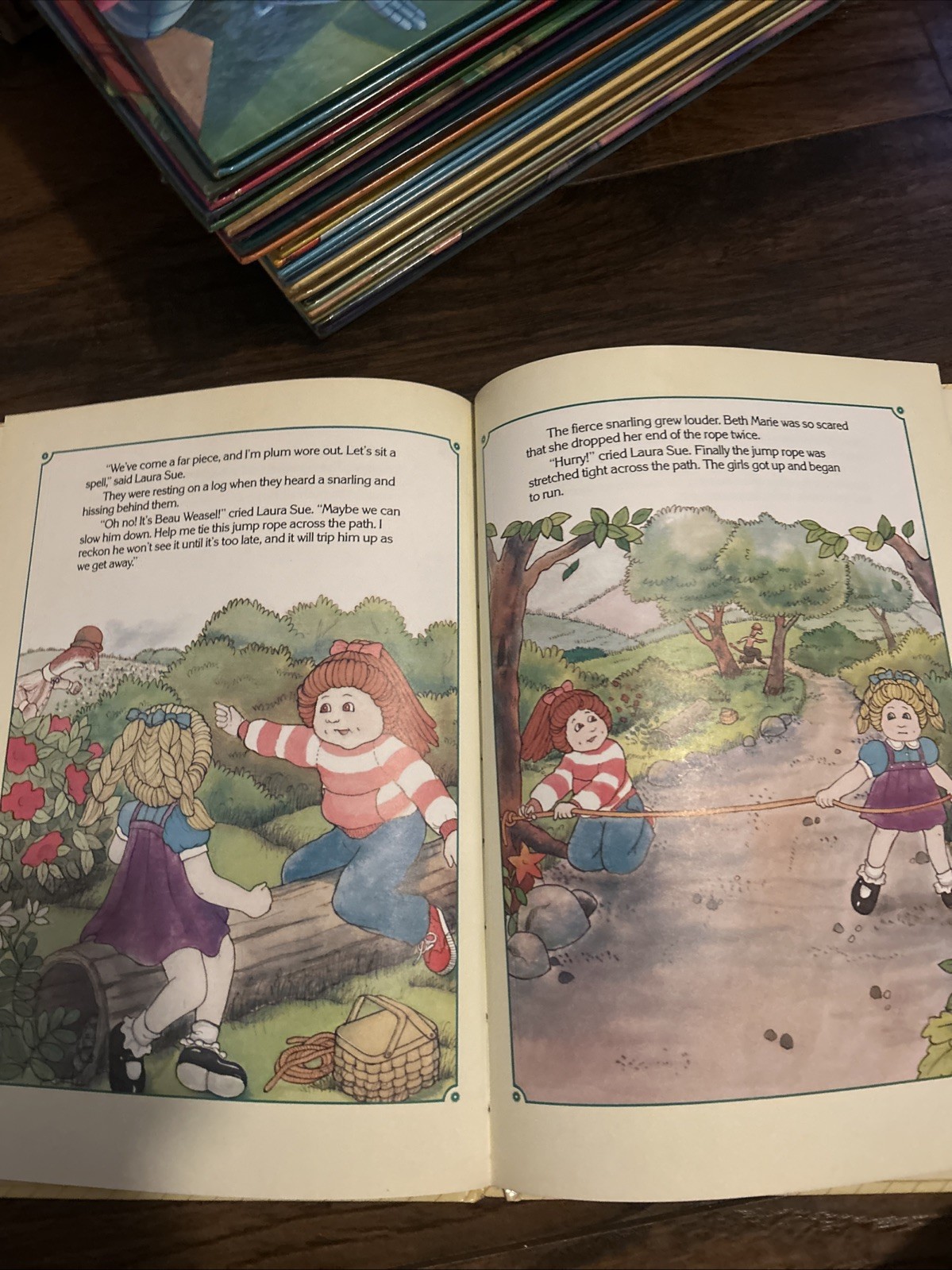 Cabbage Patch Kids The Just Right Family Larry Callen Parker Brothers HC 1984
