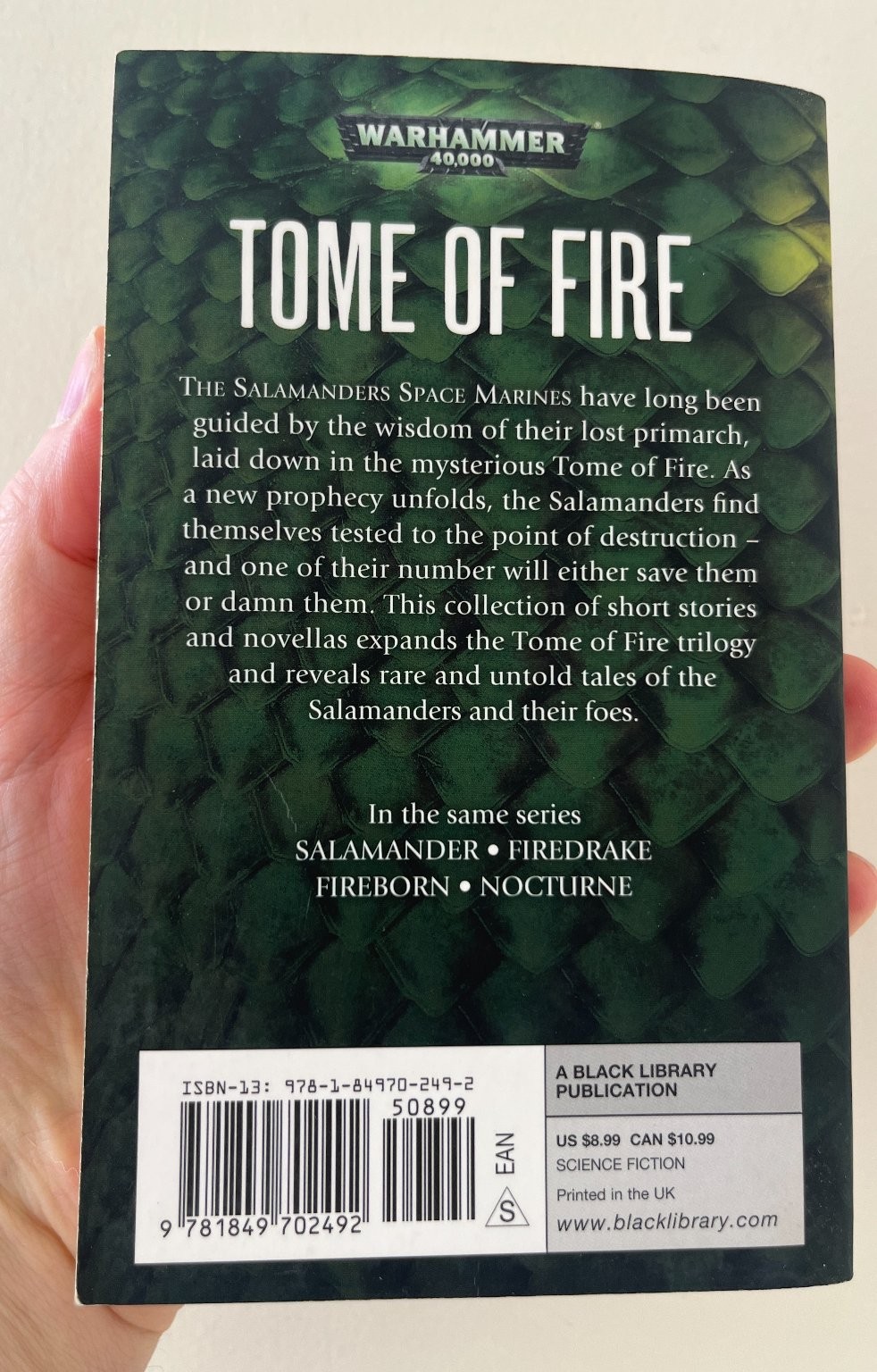 Warhammer 40k Tome of Fire Trilogy + Bonus, Nick Kyme, 4 Books, Black Library