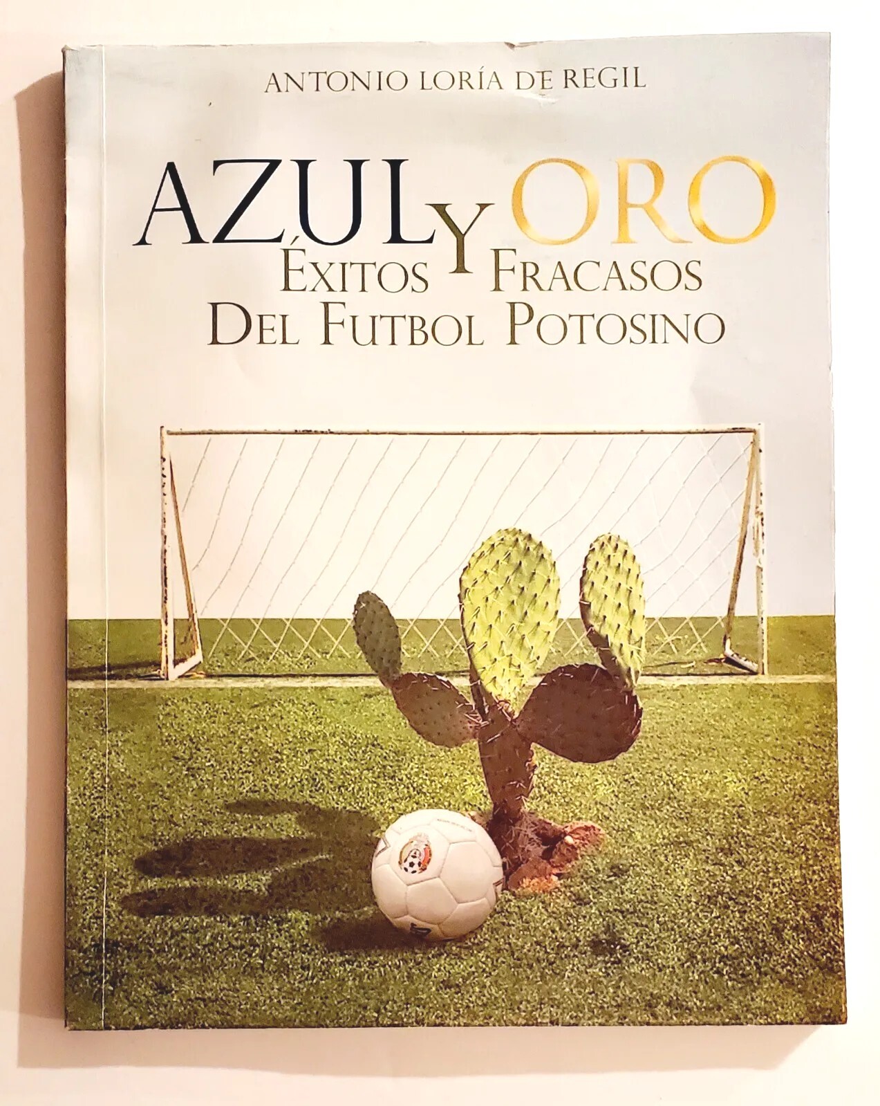 AZUL Y ORO EXITOS Y FRACASOS DEL FUTBOL POTOSINO 2005 VG Condition 111 pages