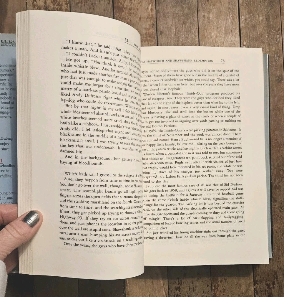 1982. Different Seasons by Stephen King | Viking HCDJ 1st Edition 10th Printing
