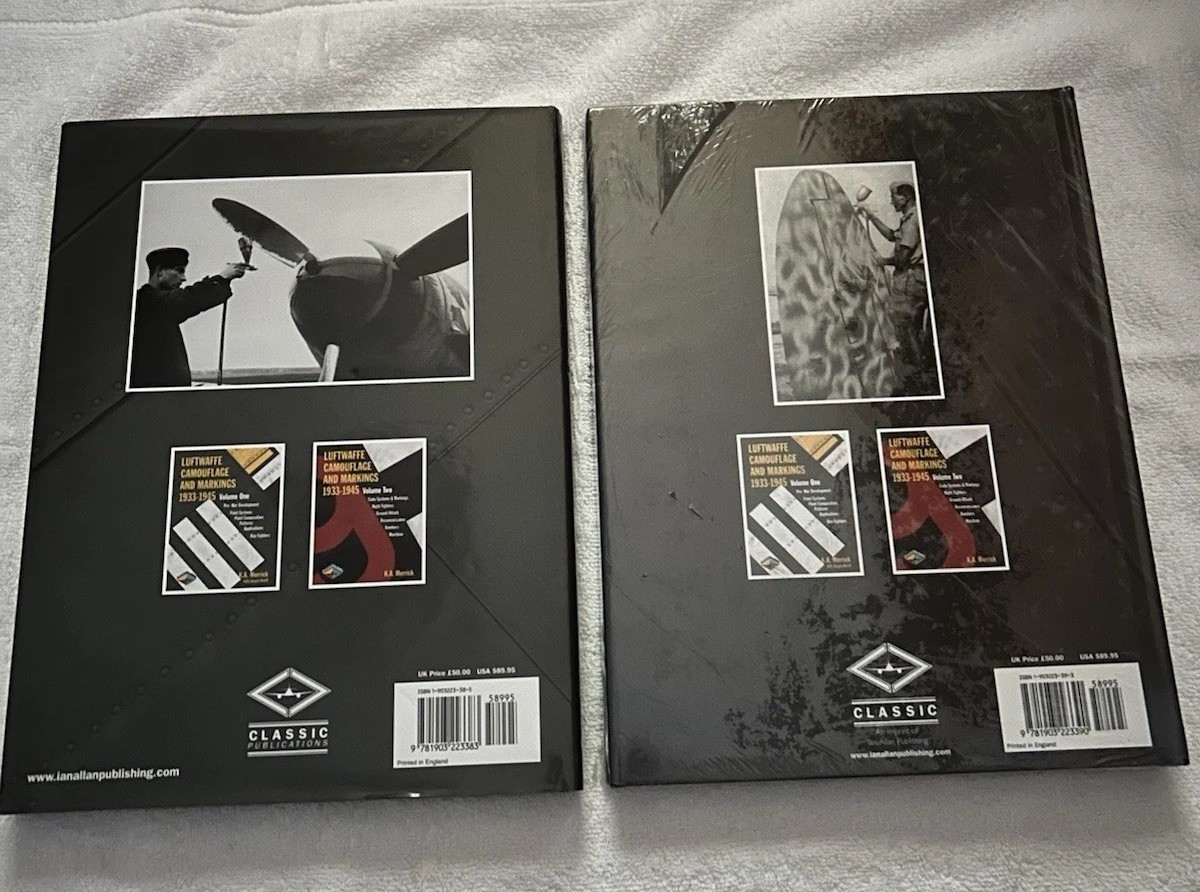 Luftwaffe Camouflage and Markings 1933-1945 Volume One AND Two