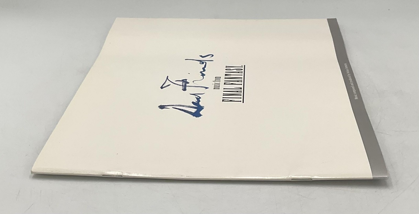 Dear Friends Music From FINAL FANTASY Nobuo Uematsu Square Enix Chapbook White