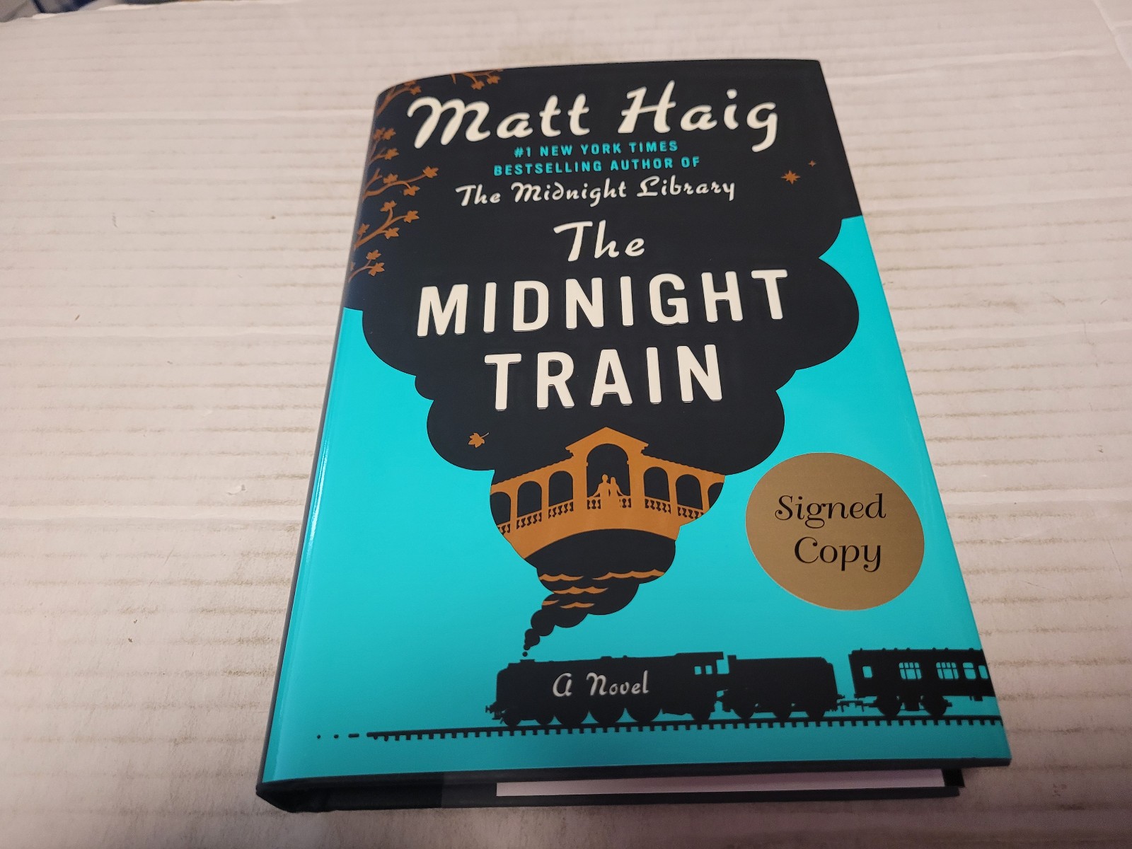 Midnight Train : A Novel by Matt Haig (2026, Hardcover) SIGNED 1st/1st