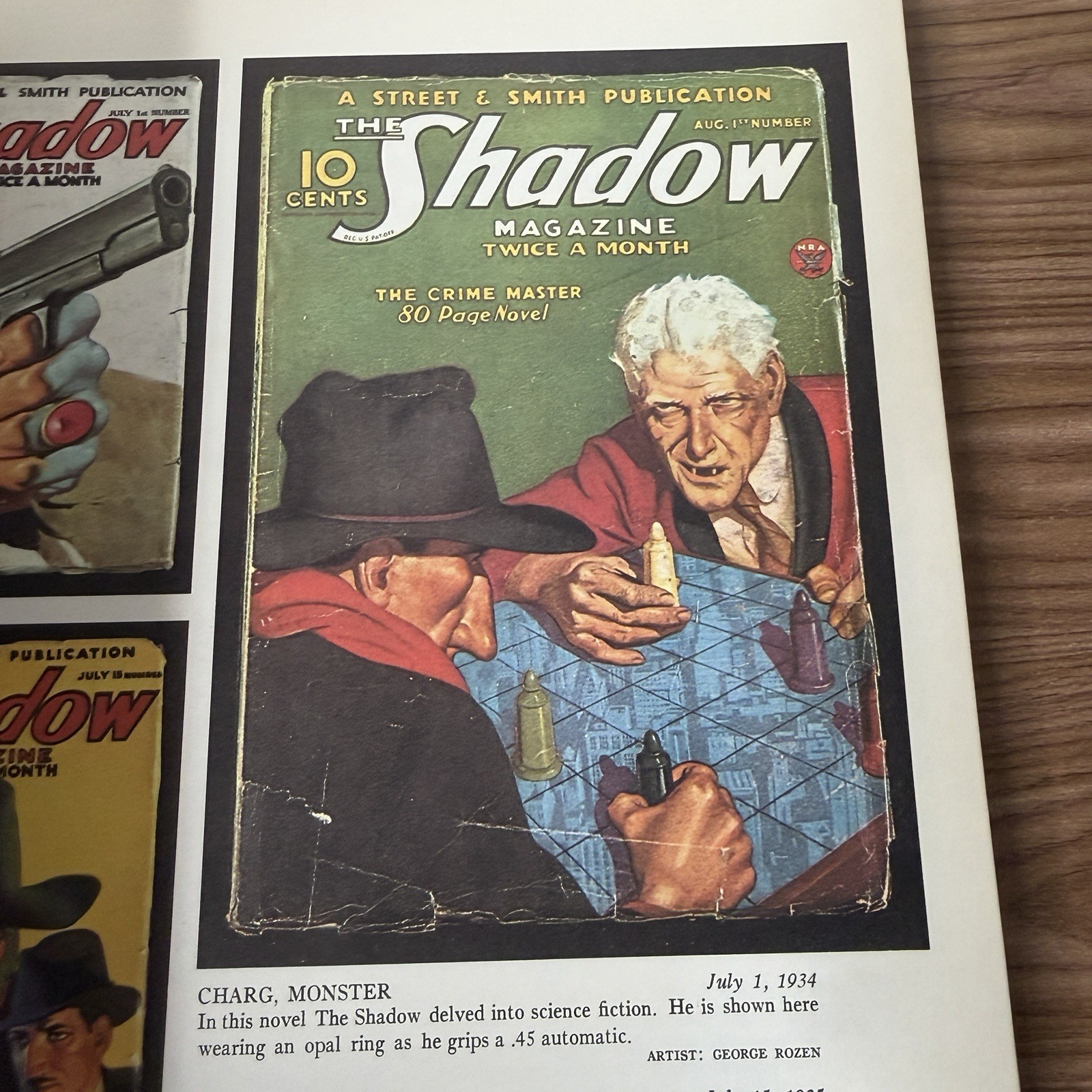 The Shadow Scrapbook Walter B. Gibson 1979 First Edition Complete Story Pulp