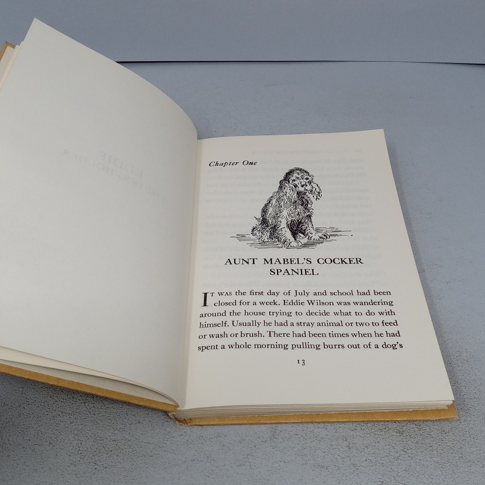 Eddie the Dog Holder: 1966 William Morrow & Company Hardcover by Carolyn Haywood