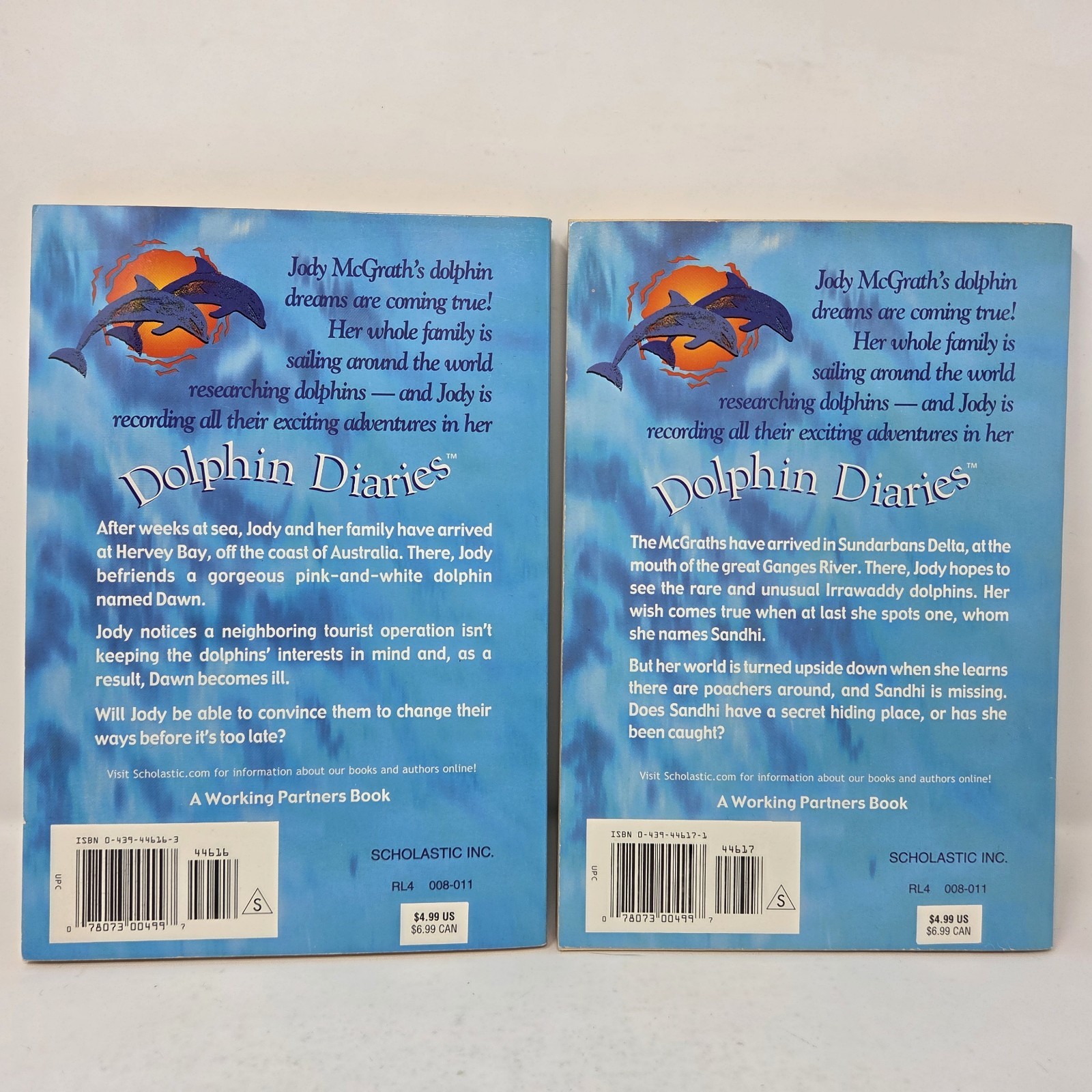 Dolphin Diaries Series 1-10 Paperback By Ben Baglio Complete Lot of 10 Paperback
