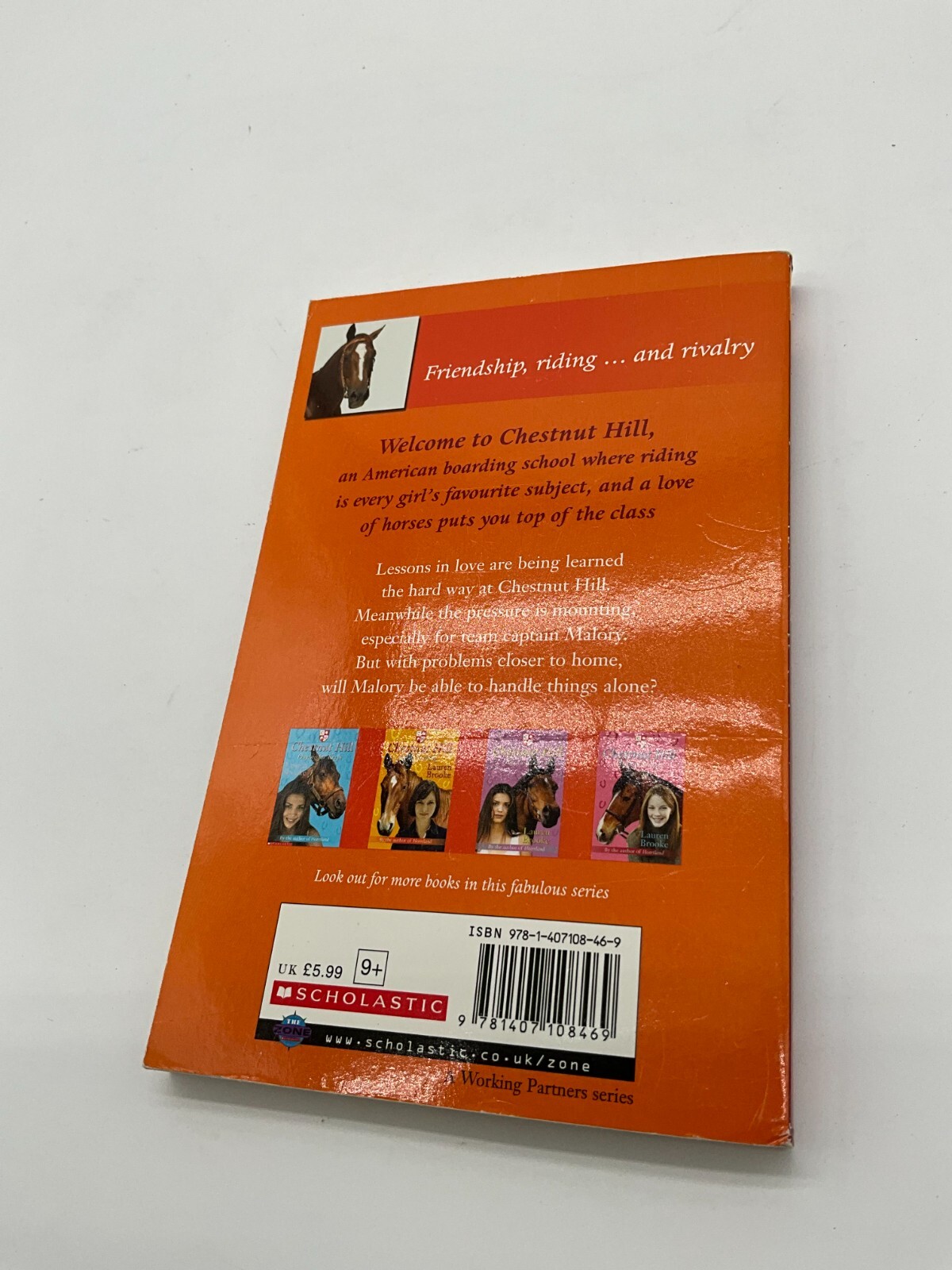 Racing Hearts by Lauren Brooke 2009 Paperback Scholastic BP