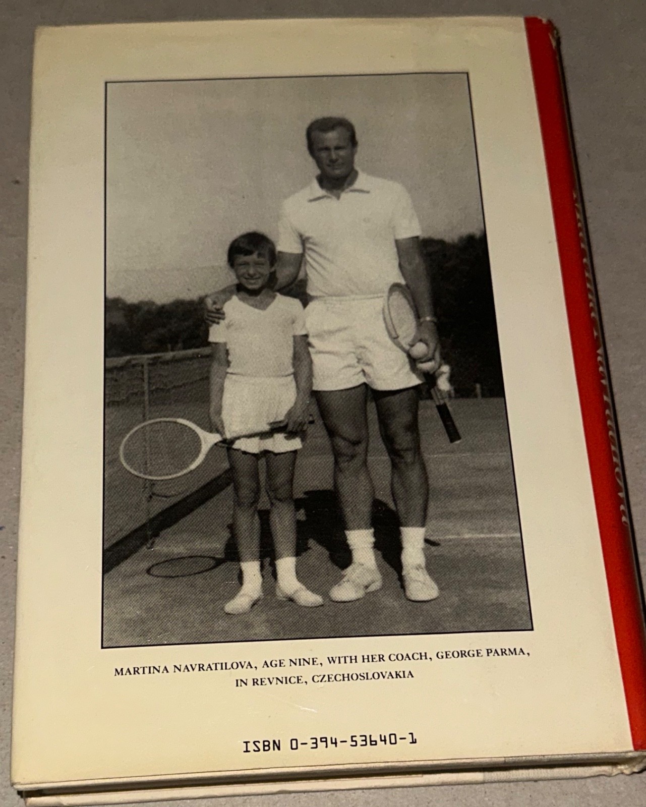 MARTINA NAVRATILOVA SIGNED BOOK AUTOBIOGRAPHY MARTINA 1ST EDITION HARD COVER