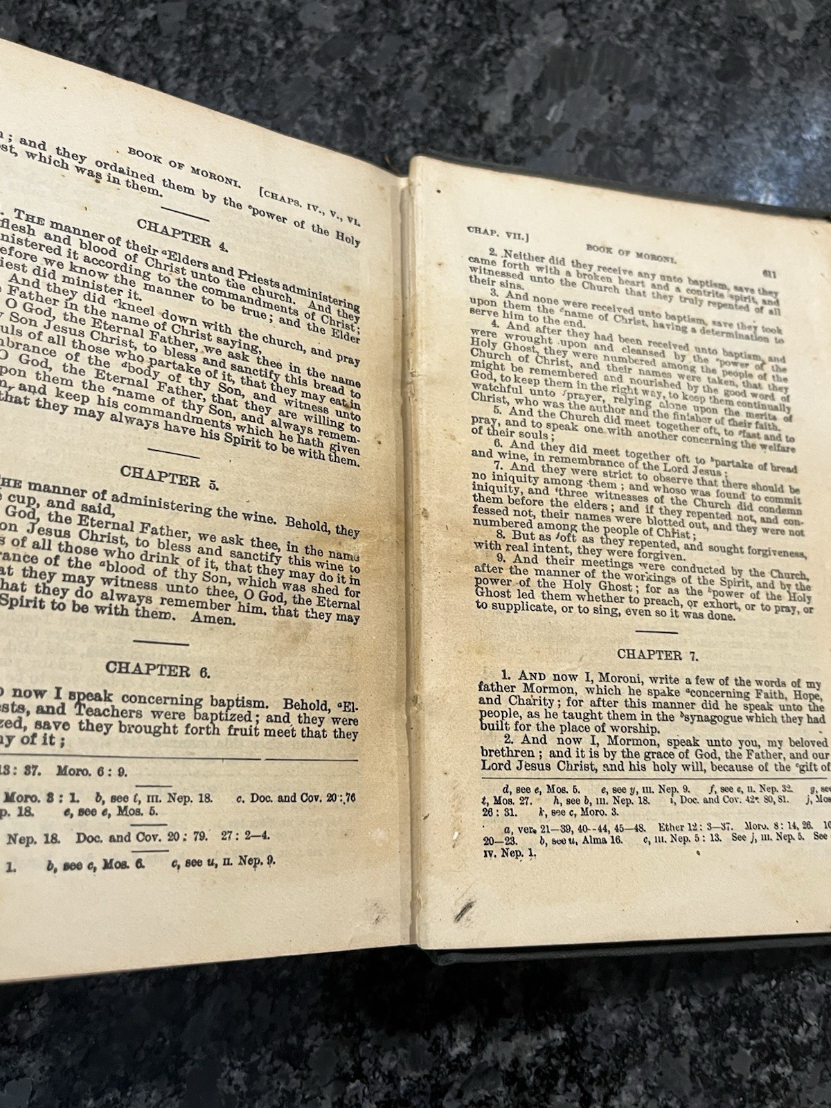 RARE 1891 BOOK OF MORMON 3RD ELECTROTYPE EDITION GEORGE Q CANNON & SONS HC LDS