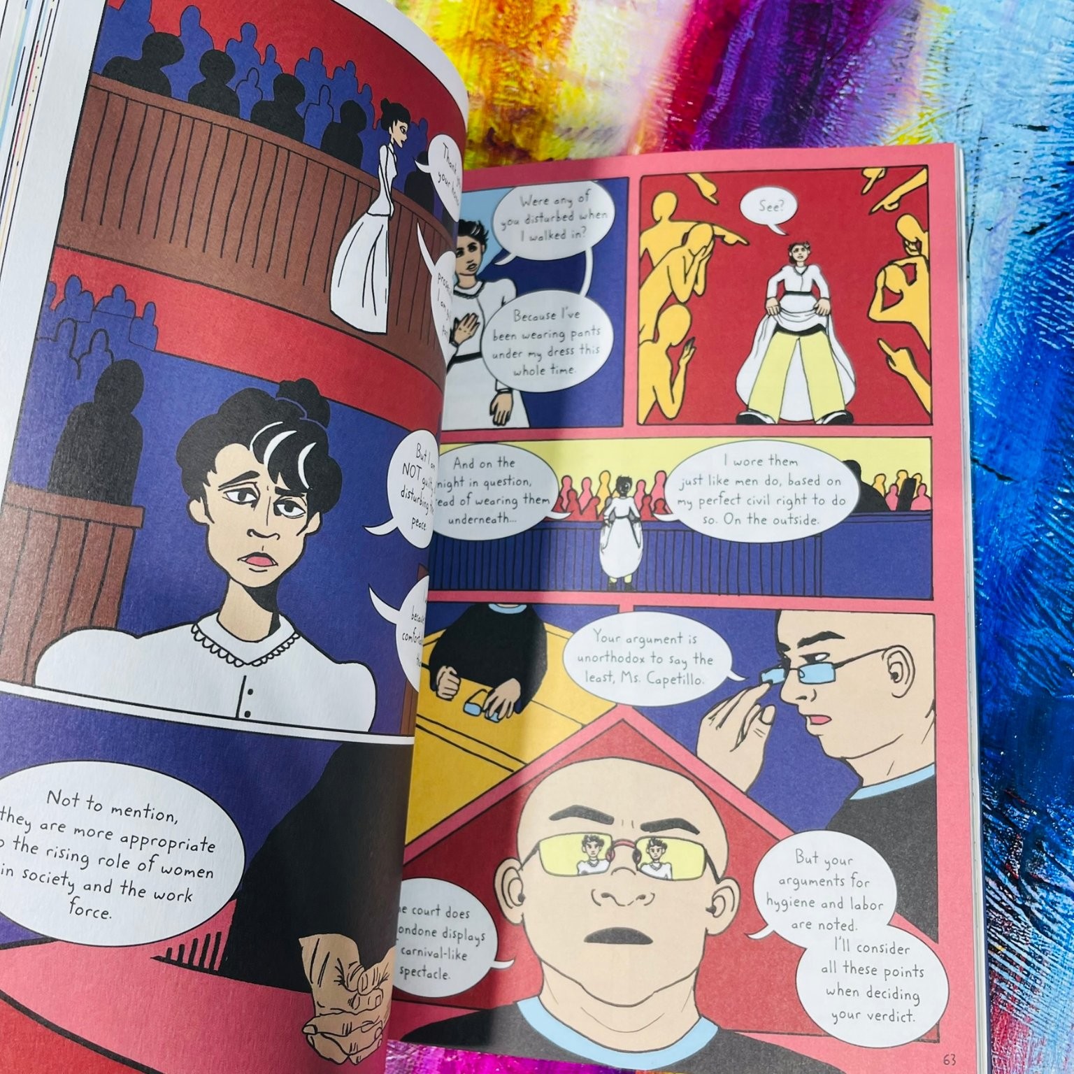 Luisa Graphic Novel Stanford University Project 2017, Feminist Biography
