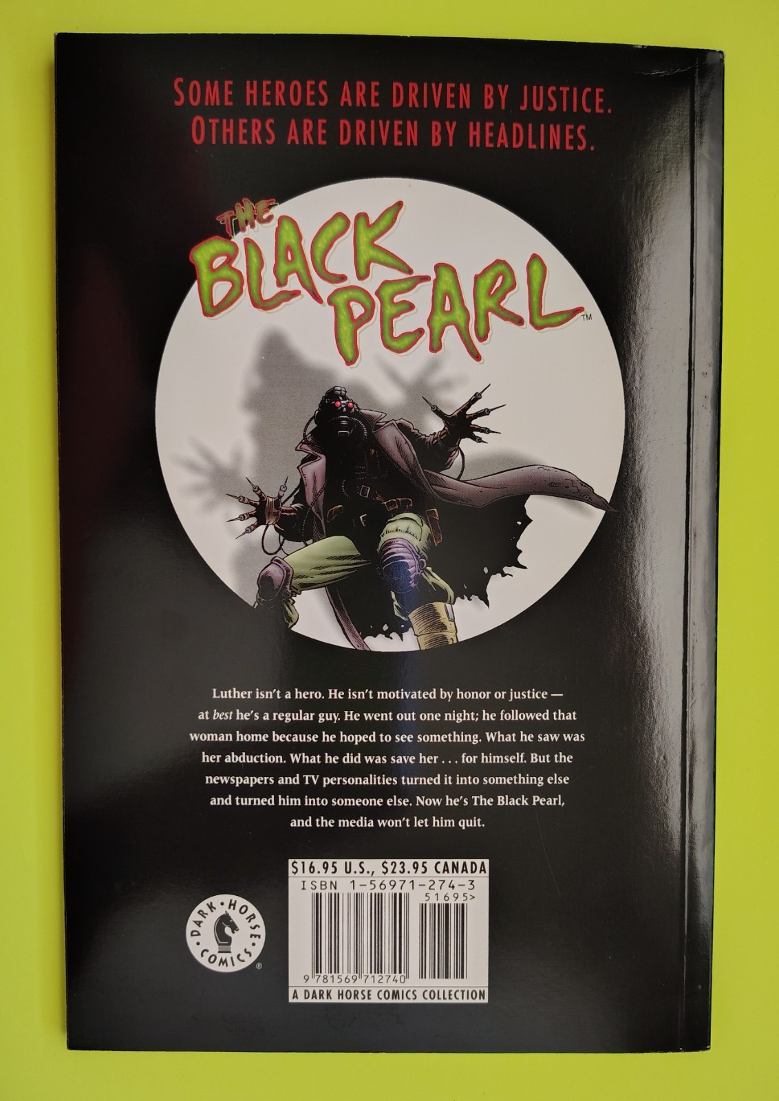 Black Pearl Dark Horse Comics Eric Johnson Mark Hamil Bane Kerac 1st Print TPB