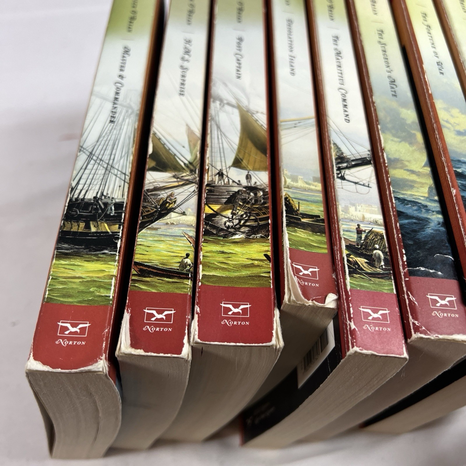 Complete Set Series Lot of 21 Aubrey & Maturin Master Commander Patrick O’Brian