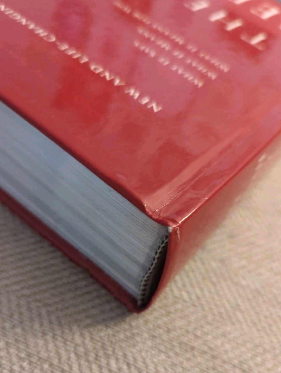 NKJV The Jeremiah Study Bible LARGE PRINT Edition Hard Cover Notes Like New