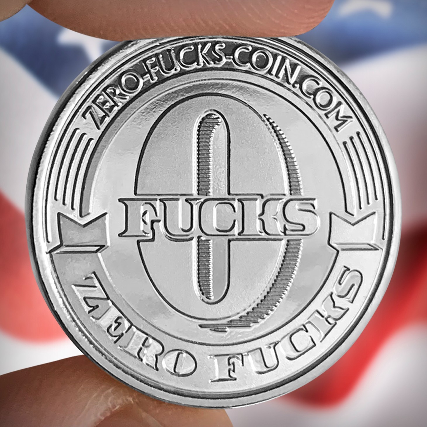 Zero Fucks Given Coins! The Finger 10-Pack – NEW