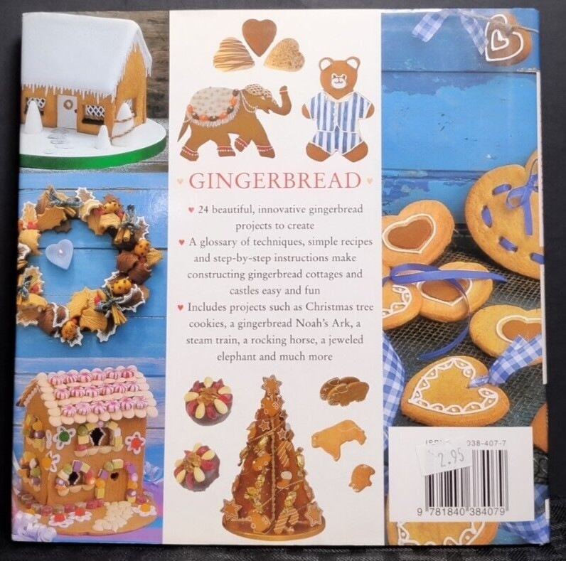 Gingerbread Anness Publishing HC 1999 Illustrated Cookbook Desserts Baking