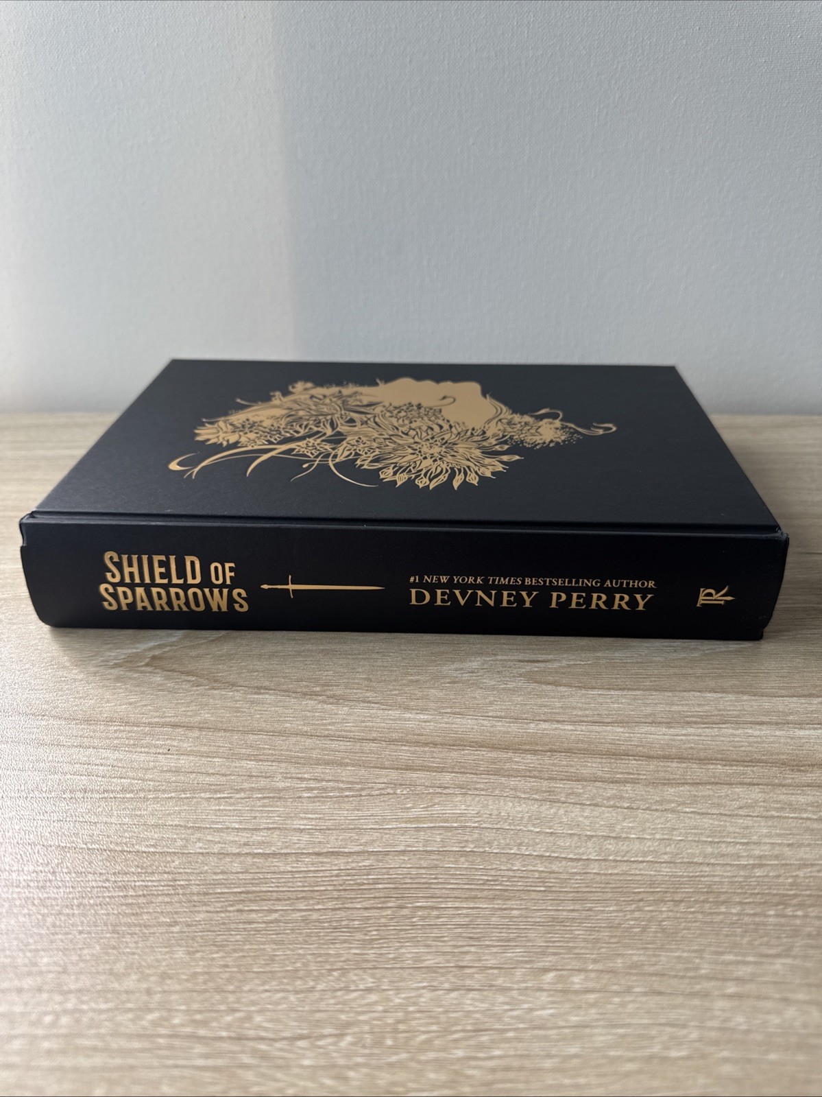 Shield of Sparrows Devney Perry GOLD Edition Sprayed Edges Deluxe First Print