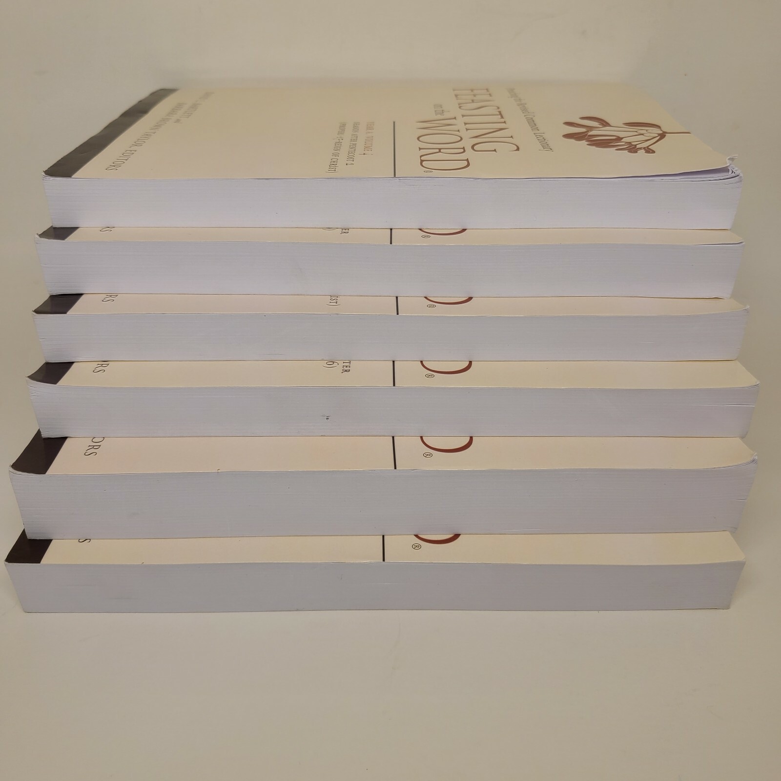 Feasting on The Word 6 Book Year A Volume 3 & 4 Year B Volume 1-2-3-4 Complete