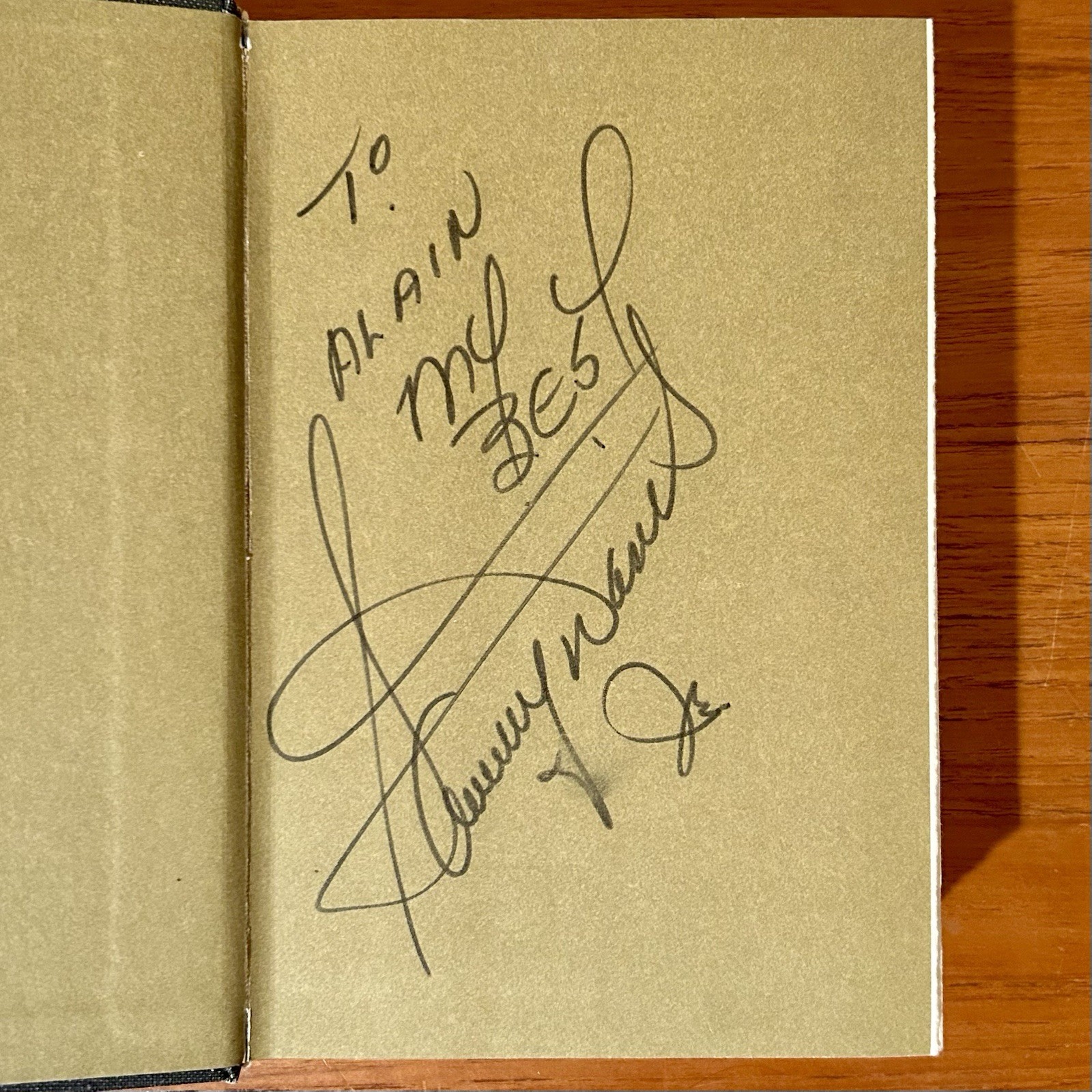 YES I CAN Sammy Davis, Jr. SIGNED HCDJ Singer Actor Rat Pack Memoir 1965 F/NF