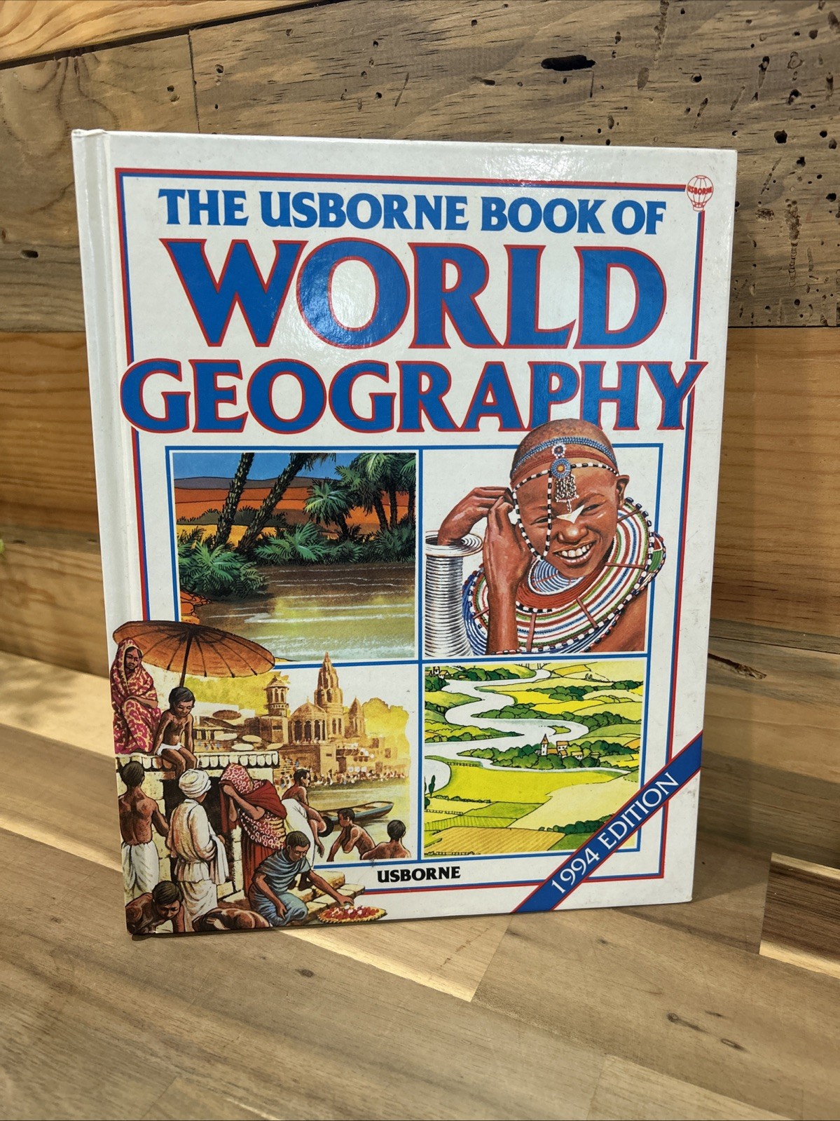 Usborne book of World Geography by Jenny Tyler (Hardcover) 1997 edition
