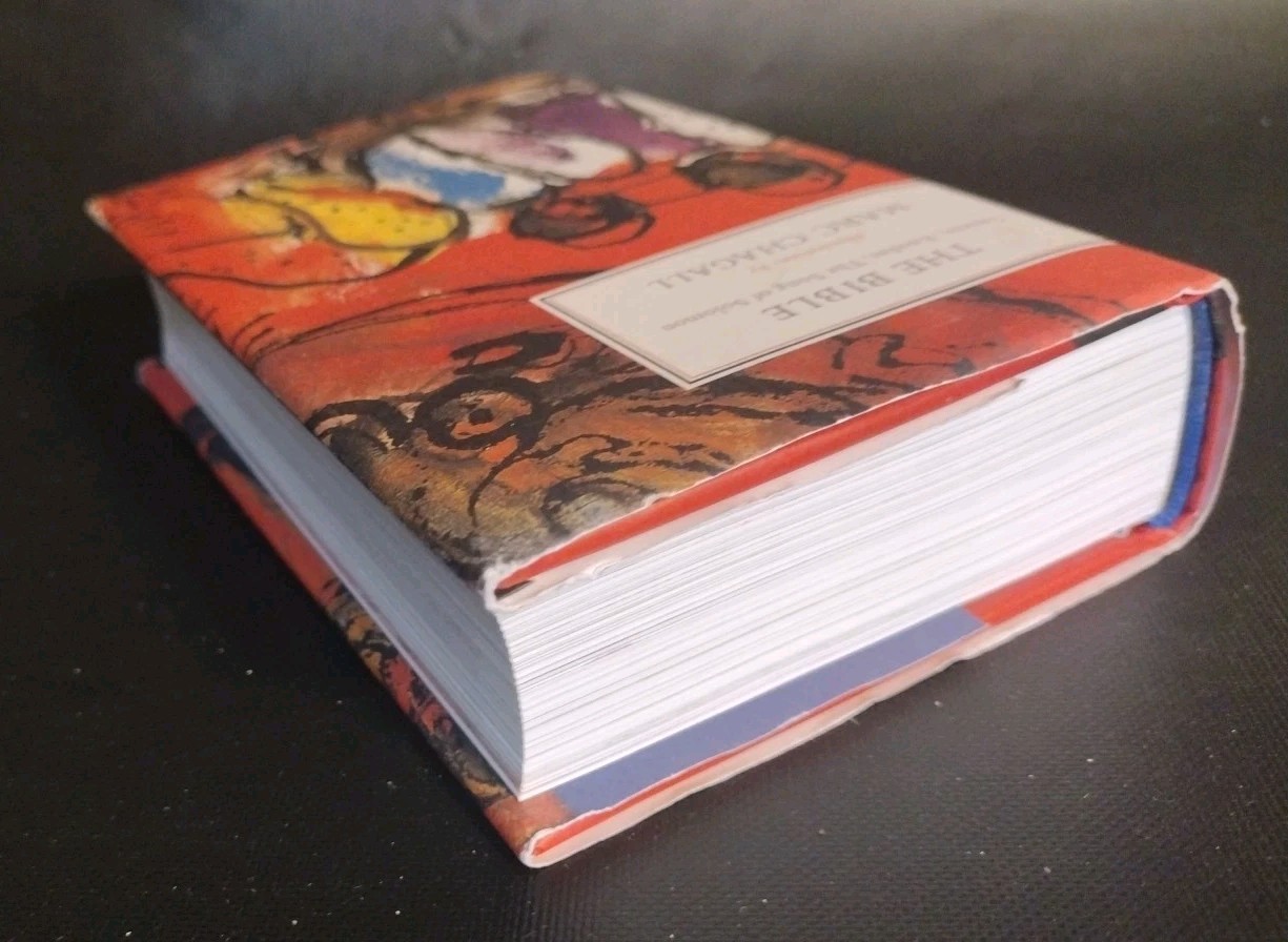 The Bible: Genesis, Exodus, The Song of Solomon, Chagall, HB, VG