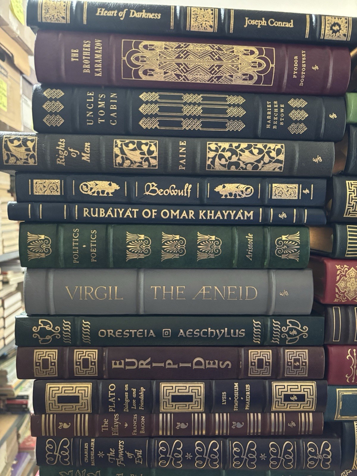 Lot 125 Easton Press 100 Greatest Books Ever Written Complete Set ALL 25 EXTRAS!