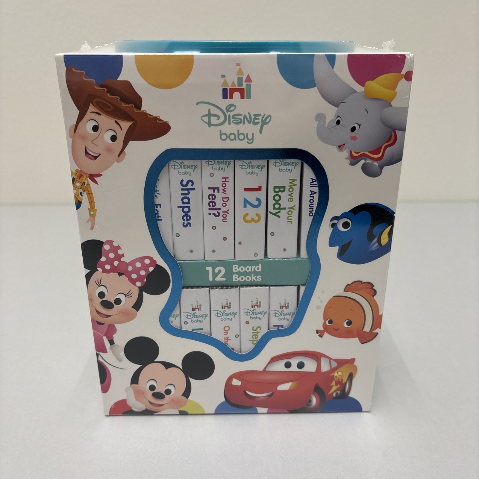 Disney Baby: 12 Board Books by PI Kids – New & Sealed