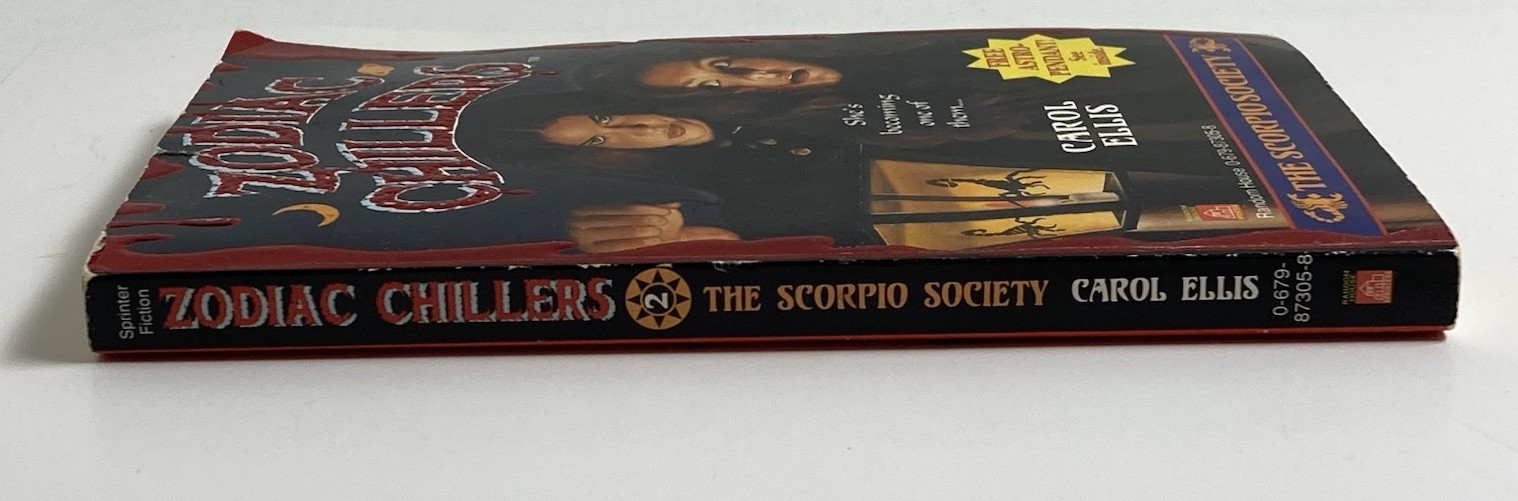 Zodiac Chillers #2 The Scorpio Society By Carol Ellis (PAPERBACK, 1995)