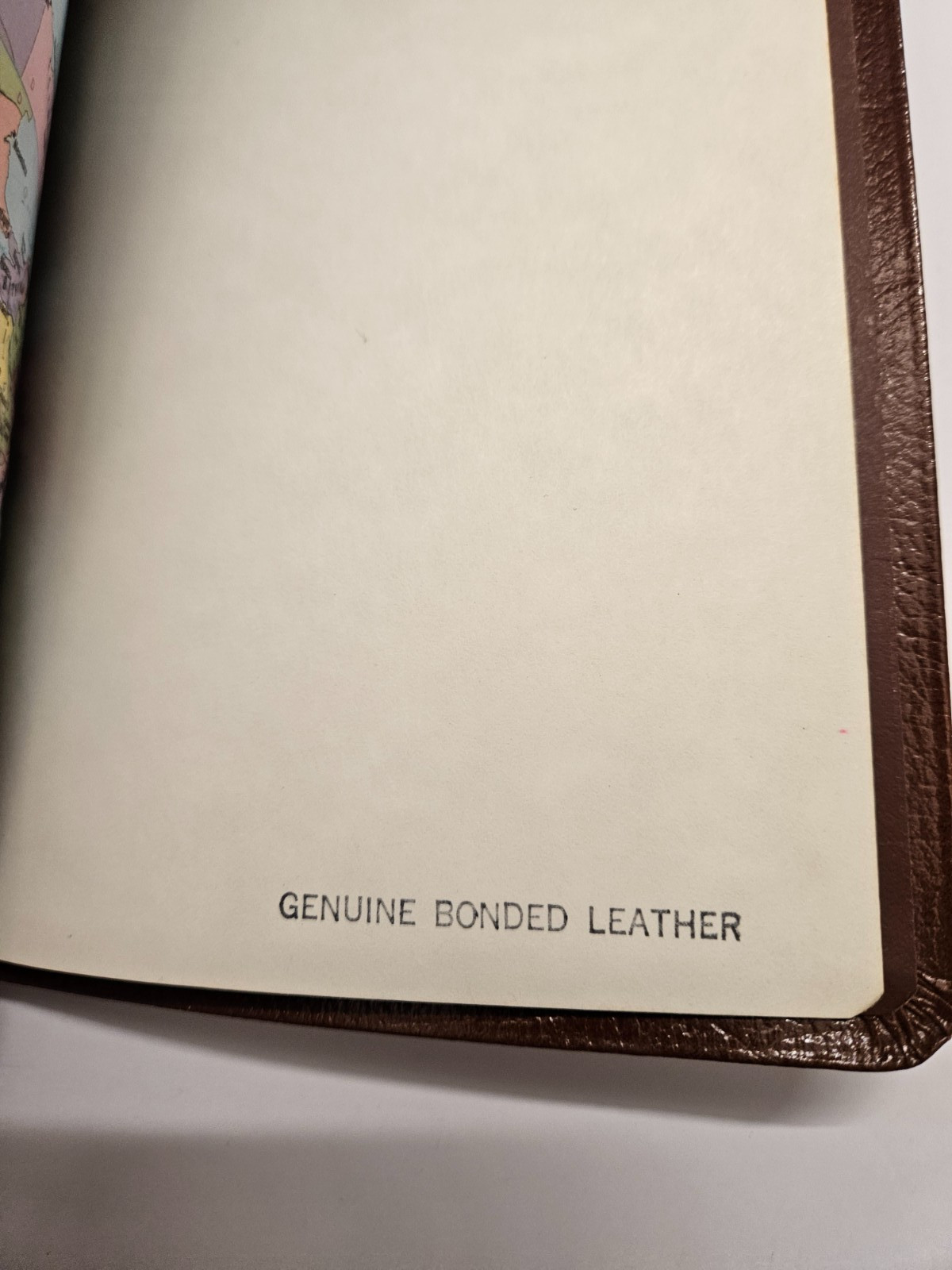 NASB Reference Bible Concordnace Ultrathin Genuine Bonded Leather, Moody Press