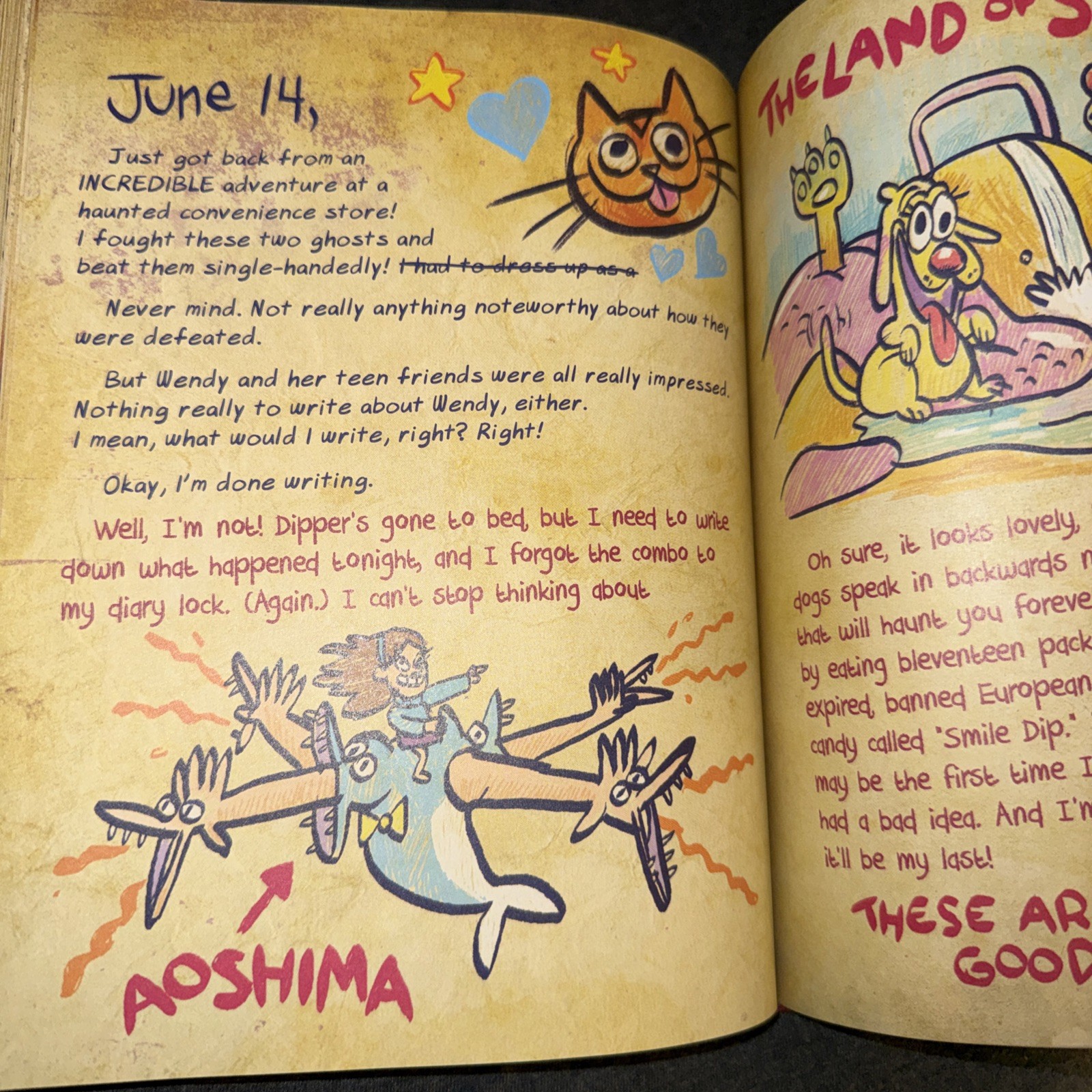 Gravity Falls: Journal 3 by Alex Hirsch 2016, Hardcover July 2016