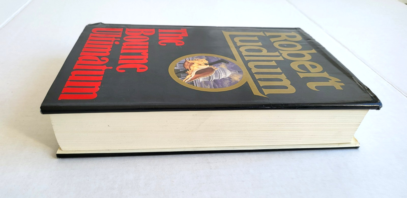 The Bourne Ultimatum by Robert Ludlum (1990, Random House) FIRST EDITION! HC, DJ