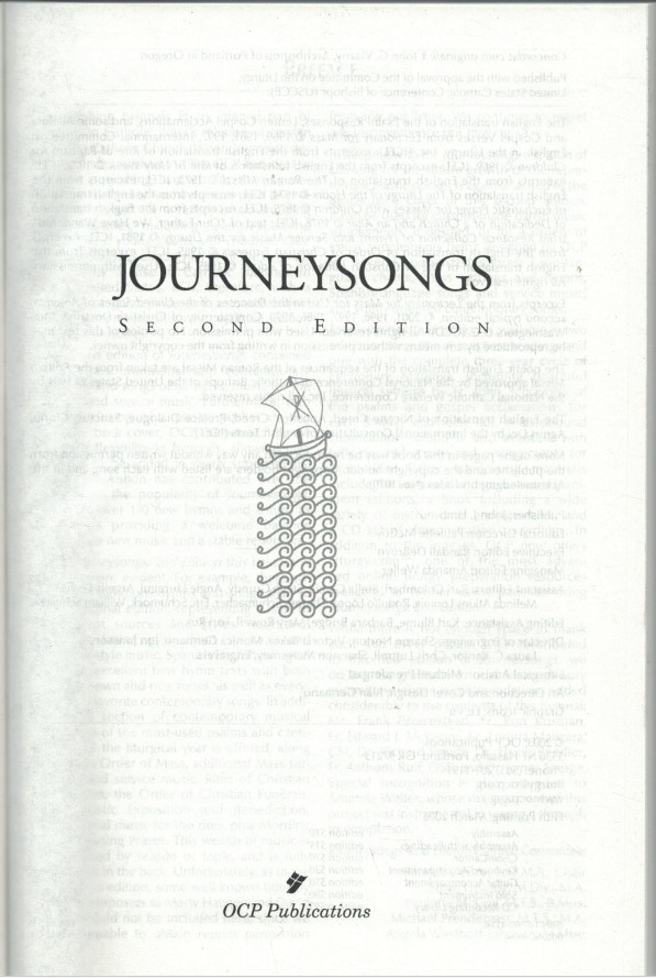 Journeysongs – 2nd ed – Catholic Hymnal – OCP Hardcover Book – ISBN 1579921116