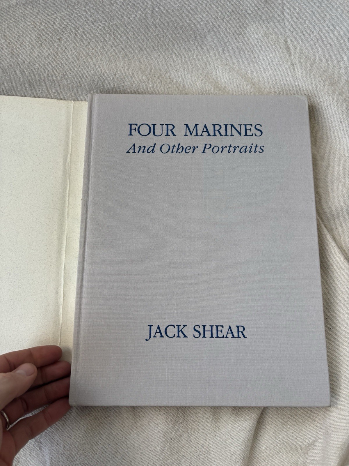 Four Marines & Other Portraits Jack Shear HC 1985 Photography 1st ED. Gay Int
