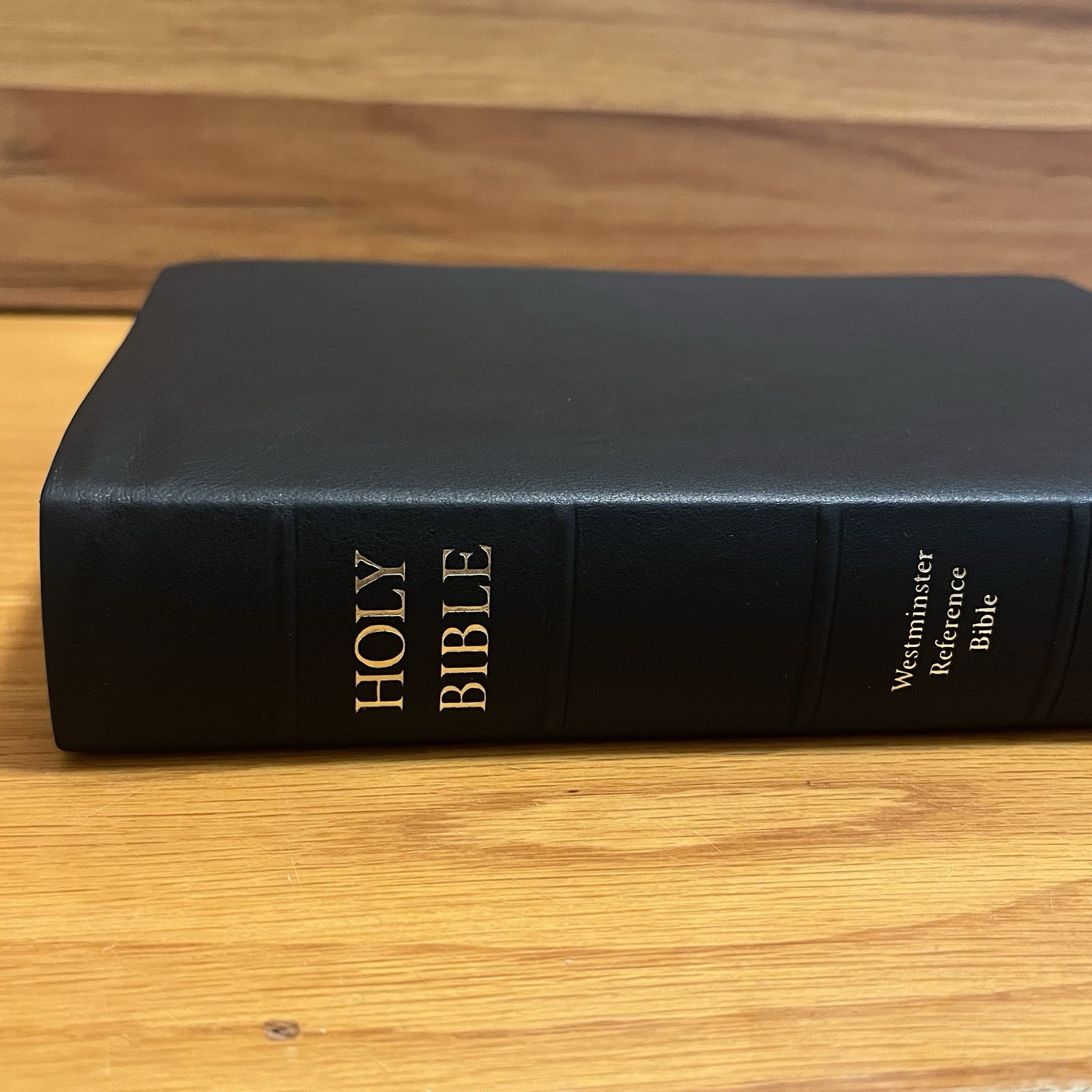 Westminster Reference Bible Premium Calfskin Leather Cover KJV (TBS) *BRAND NEW*