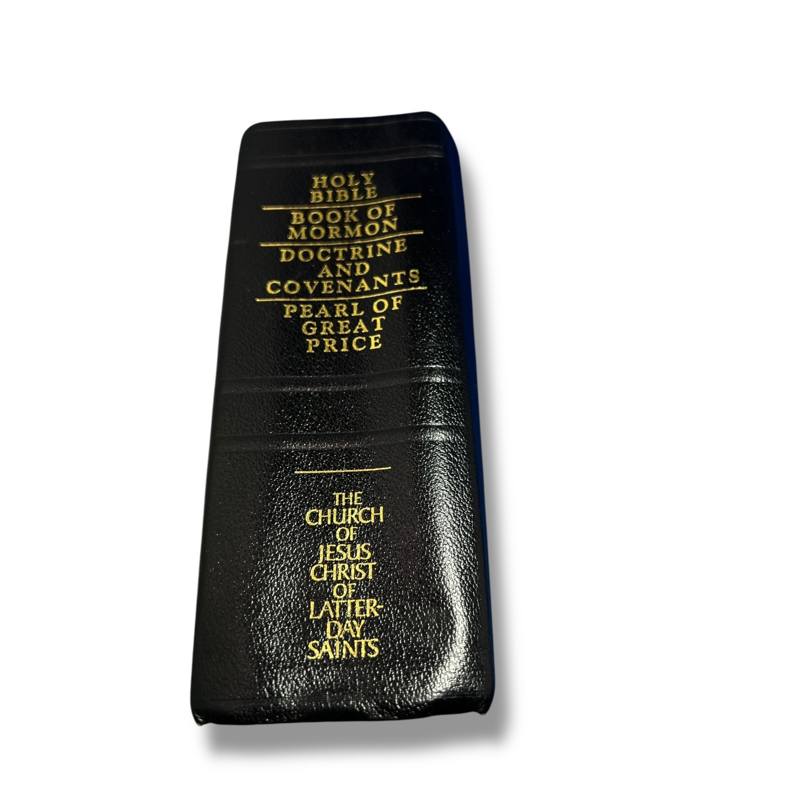 LDS Quad Scriptures Book Of Mormon Bible Blue 9.25″x6″x4″ Doctrine & Covenants