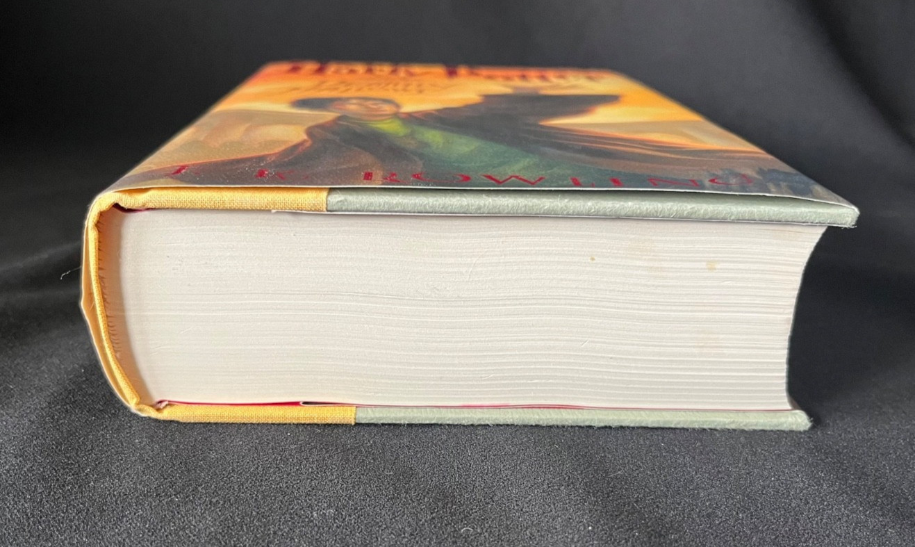 RARE HARRY POTTER and the Deathly Hallows 2007 1st Edition (ERROR) 759 End Page