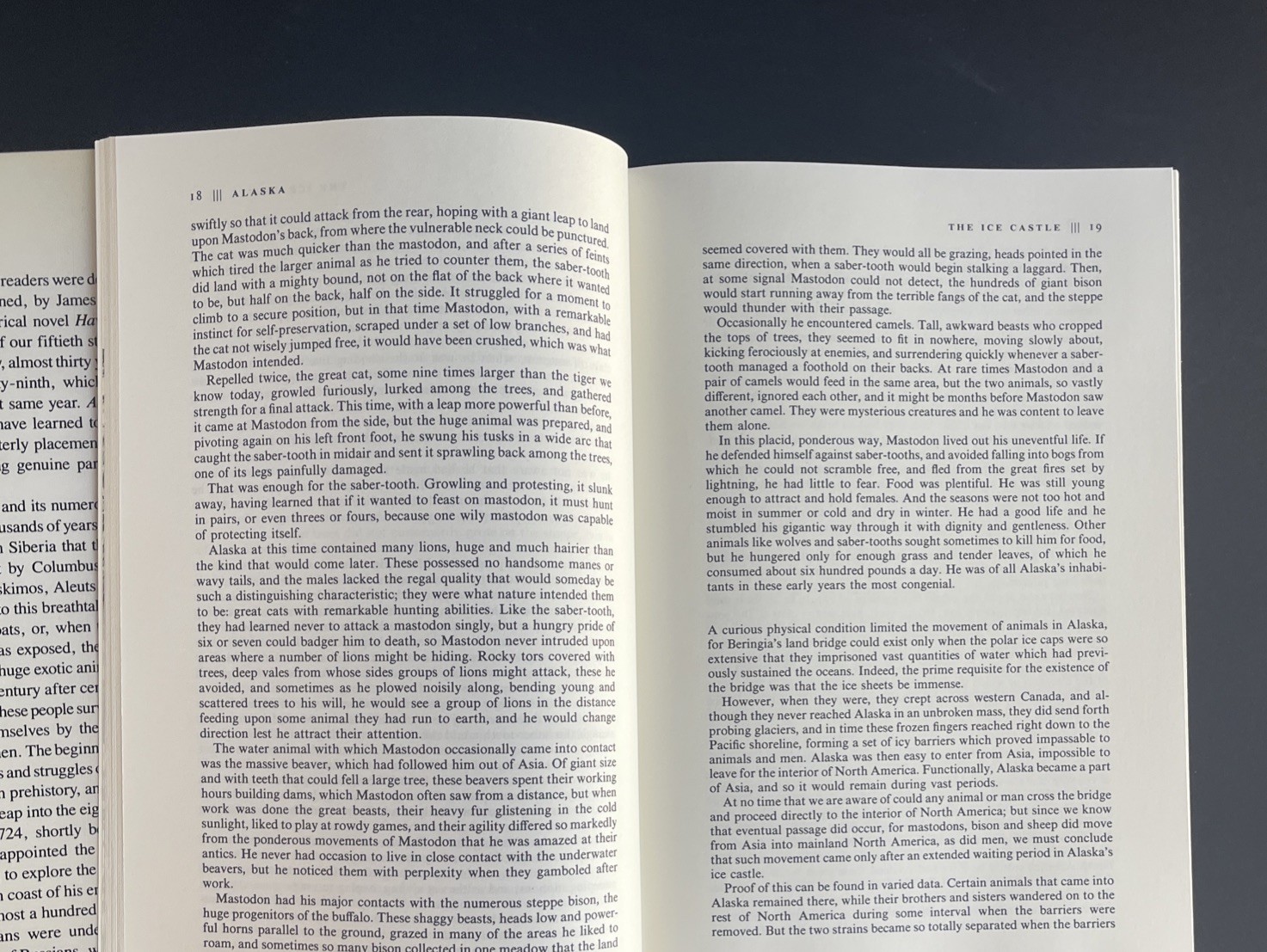 1988 “ALASKA” By James A. Michener First Edition Hardcover VTG Book