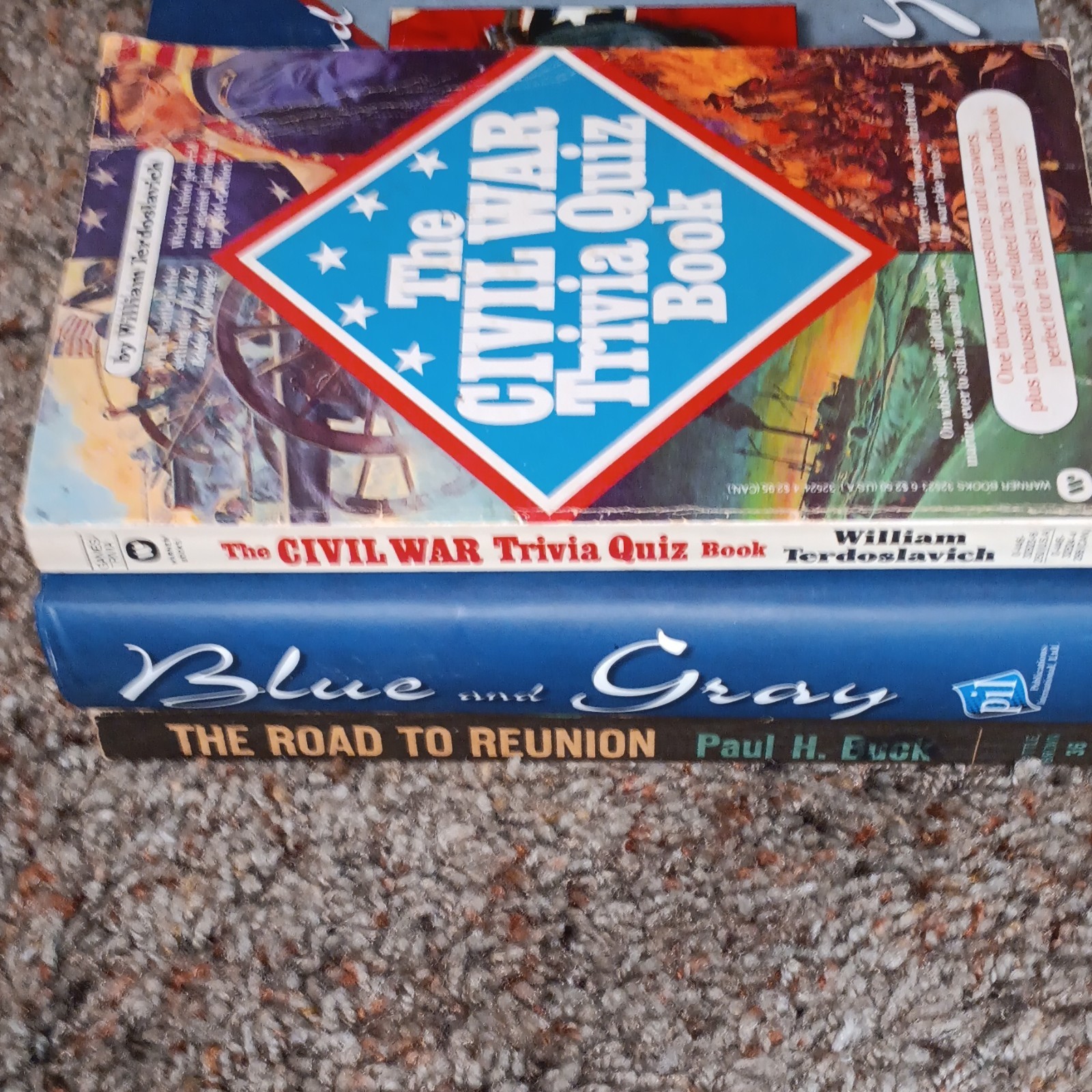 Civil War Vintage And Newer Lot Of Civil War Knowledge Books Lot Of 3