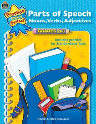 Parts of Speech Grades 2-3 (Language Arts) – Paperback By Sarah – VERY GOOD