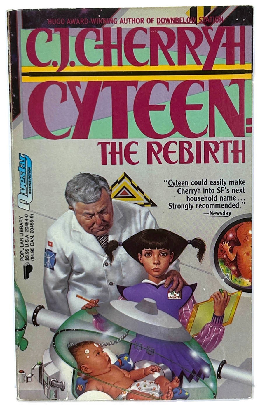 CYTEEN by C.J. Cherryh Lot of 3 mm BETRAYAL, REBIRTH, VINDICATION vintage