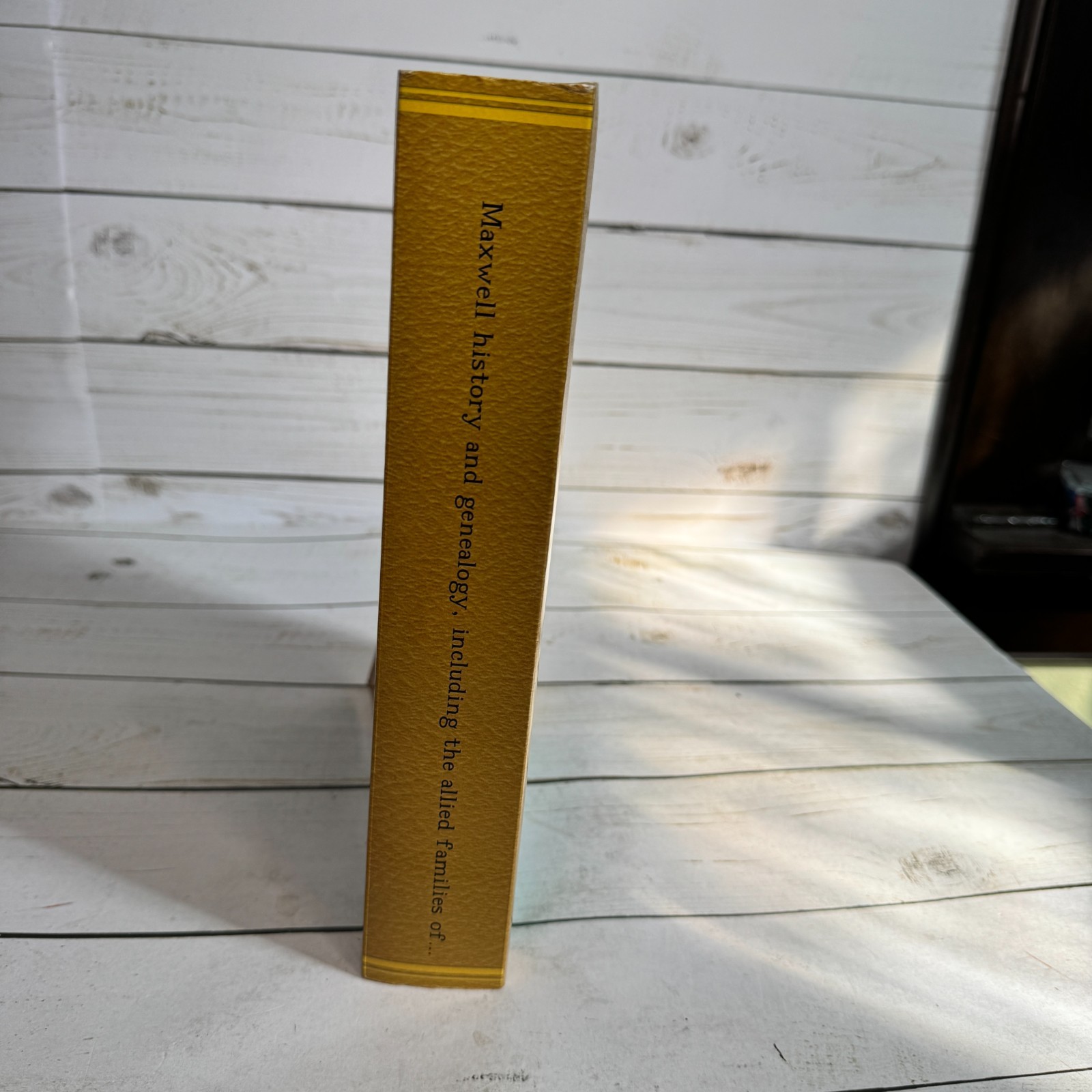 Maxwell History and Genealogy Press of C. E. Pauley 1916 Reprint Paperback Book