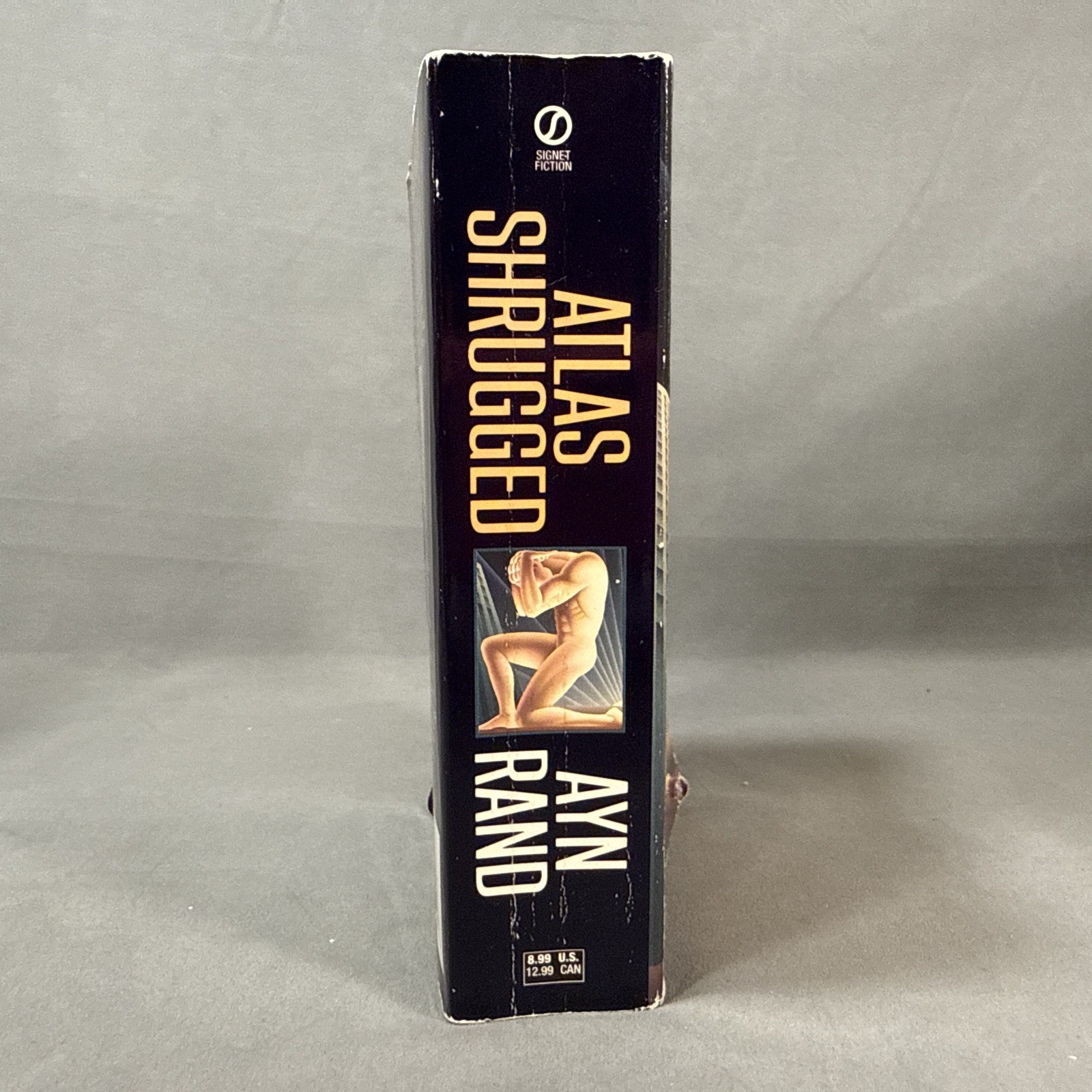 ATLAS SHRUGGED Ayn Rand, 10th Print, Paperback 35th Anniversary Ed 1992 Signet